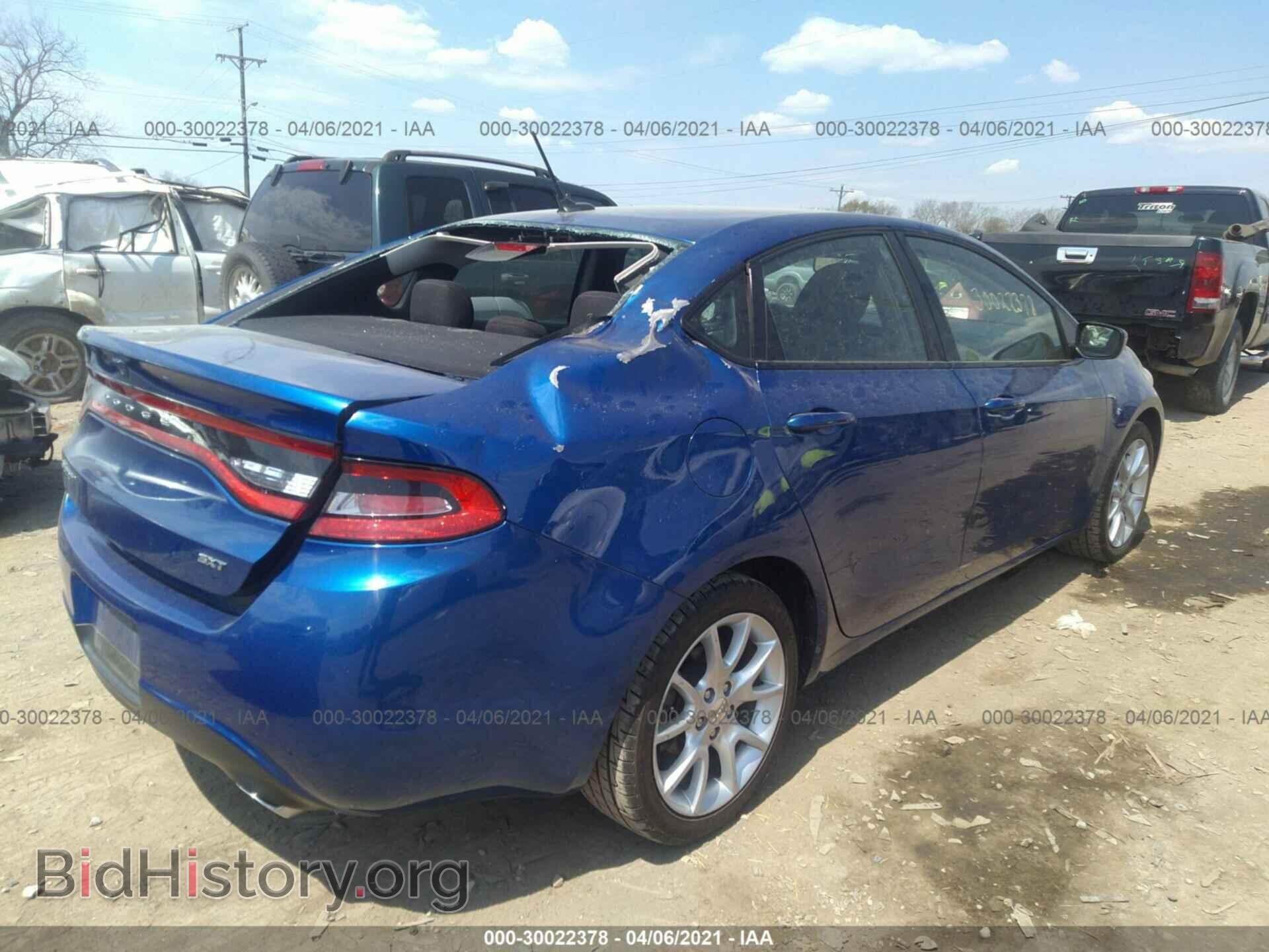 2013 DODGE DART - VIN: 1C3CDFBA6DD294372 - Фото 4