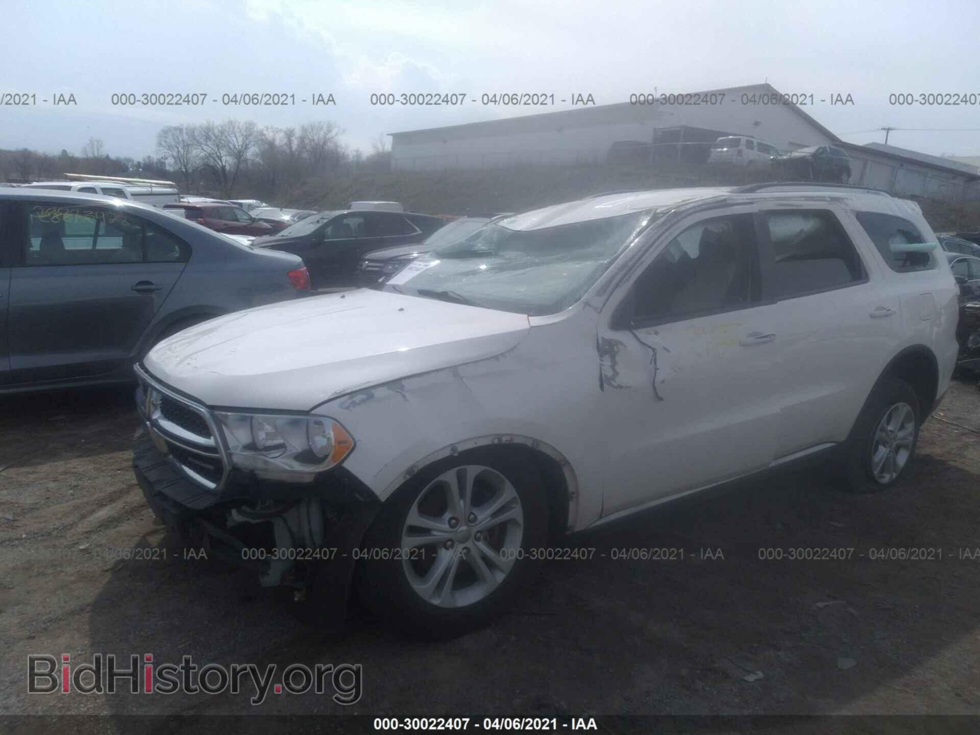 2012 DODGE DURANGO - VIN: 1C4RDJDG6CC144499 - Photo 2