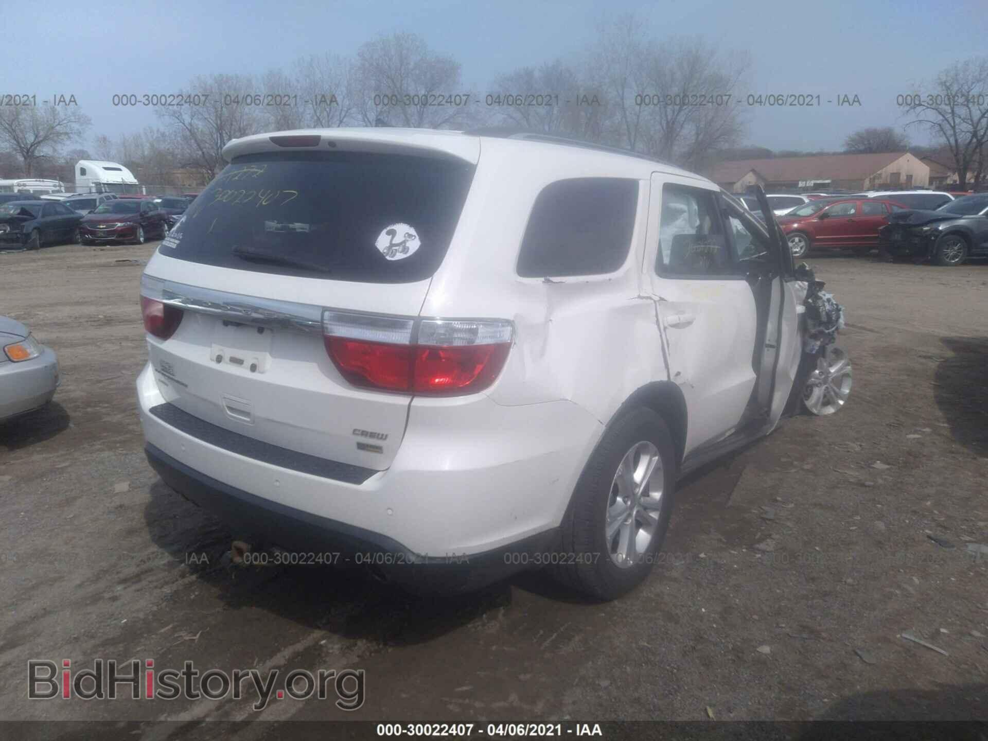 2012 DODGE DURANGO - VIN: 1C4RDJDG6CC144499 - Photo 4