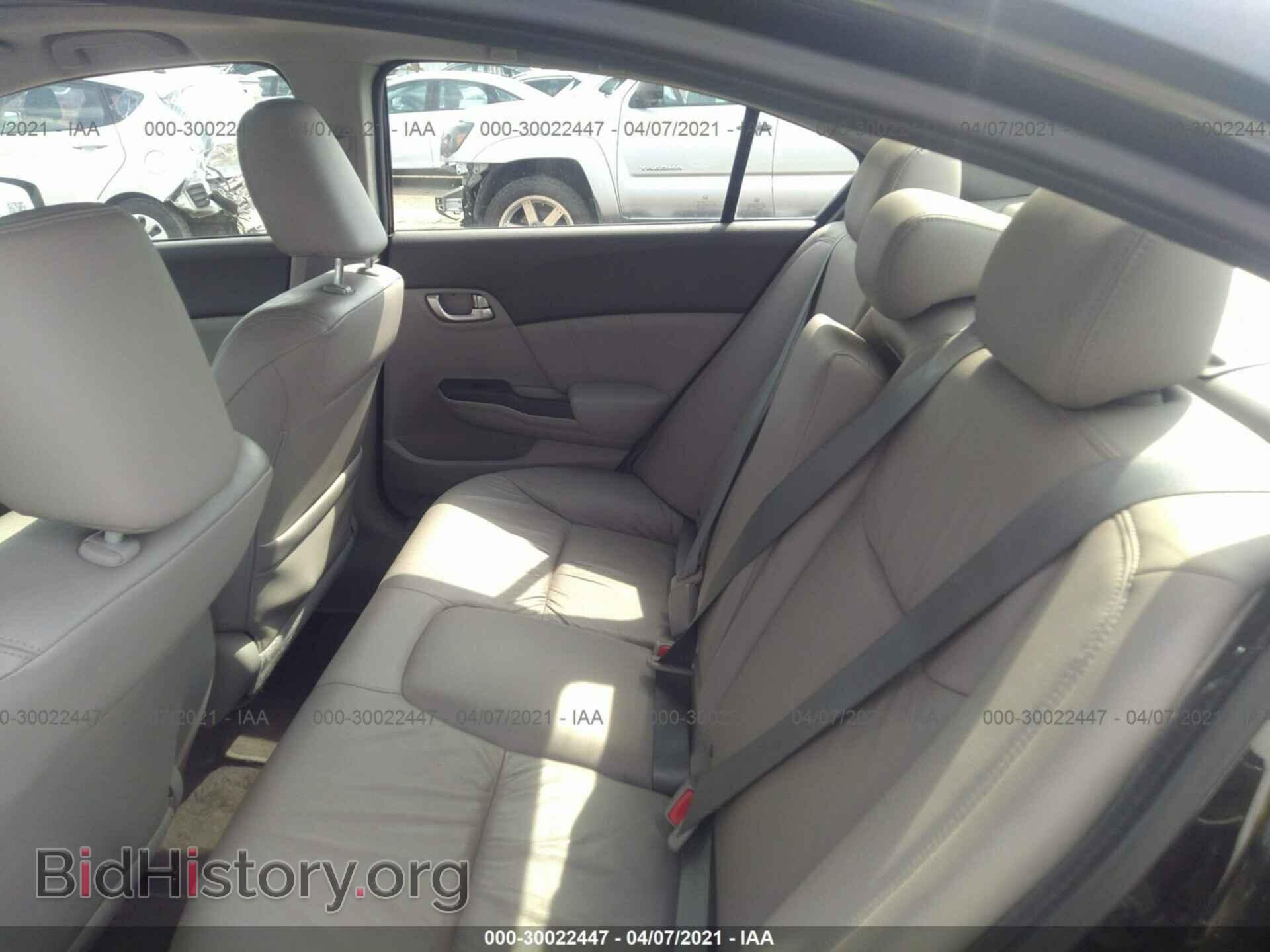 2012 HONDA CIVIC SDN - VIN: 19XFB2F97CE045521 - Фото 8