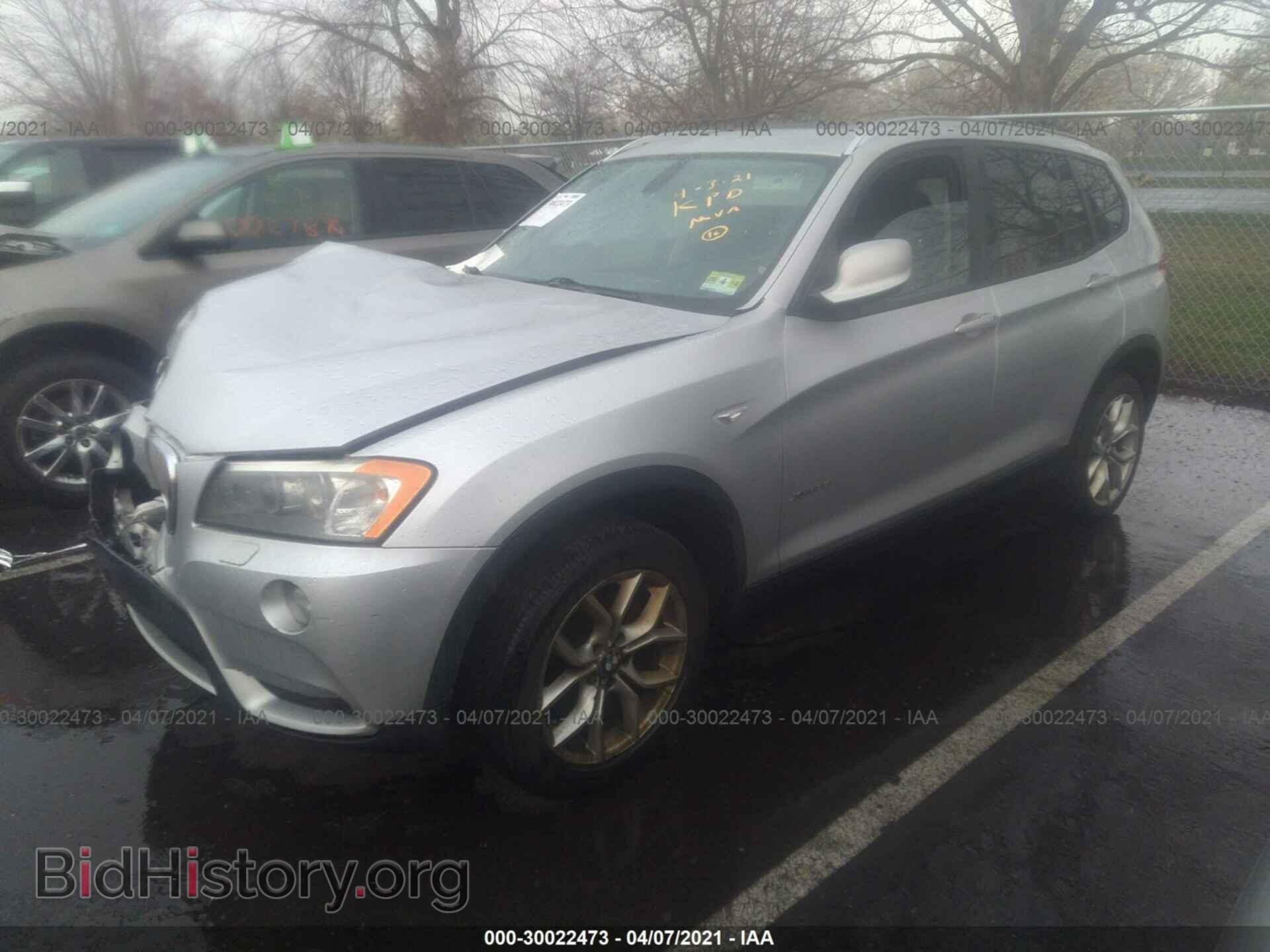 2011 BMW X3 - VIN: 5UXWX7C56BLL15441 - Фото 2