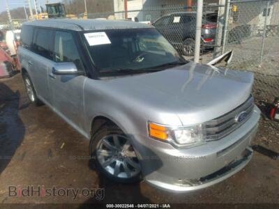 2012 Ford FLEX Limited/Titanium, silver — VIN 2FMHK6DCXCBD09655, IAAI