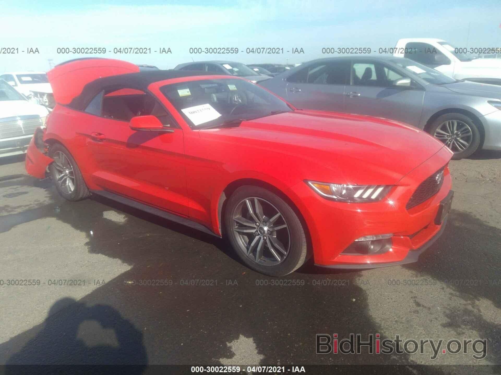 Photo 1FATP8UH8H5287647 - FORD MUSTANG 2017