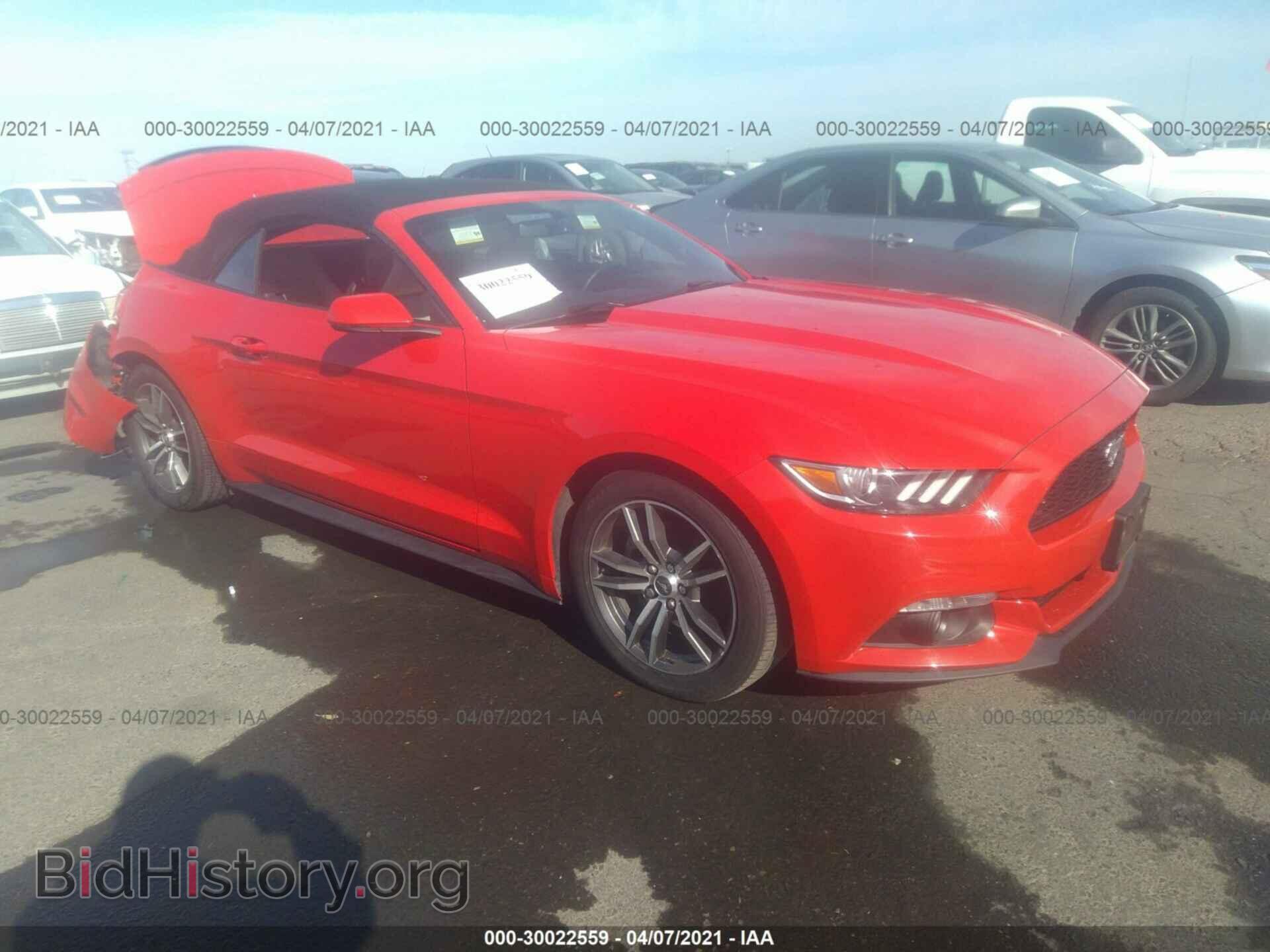 Photo 1FATP8UH8H5287647 - FORD MUSTANG 2017