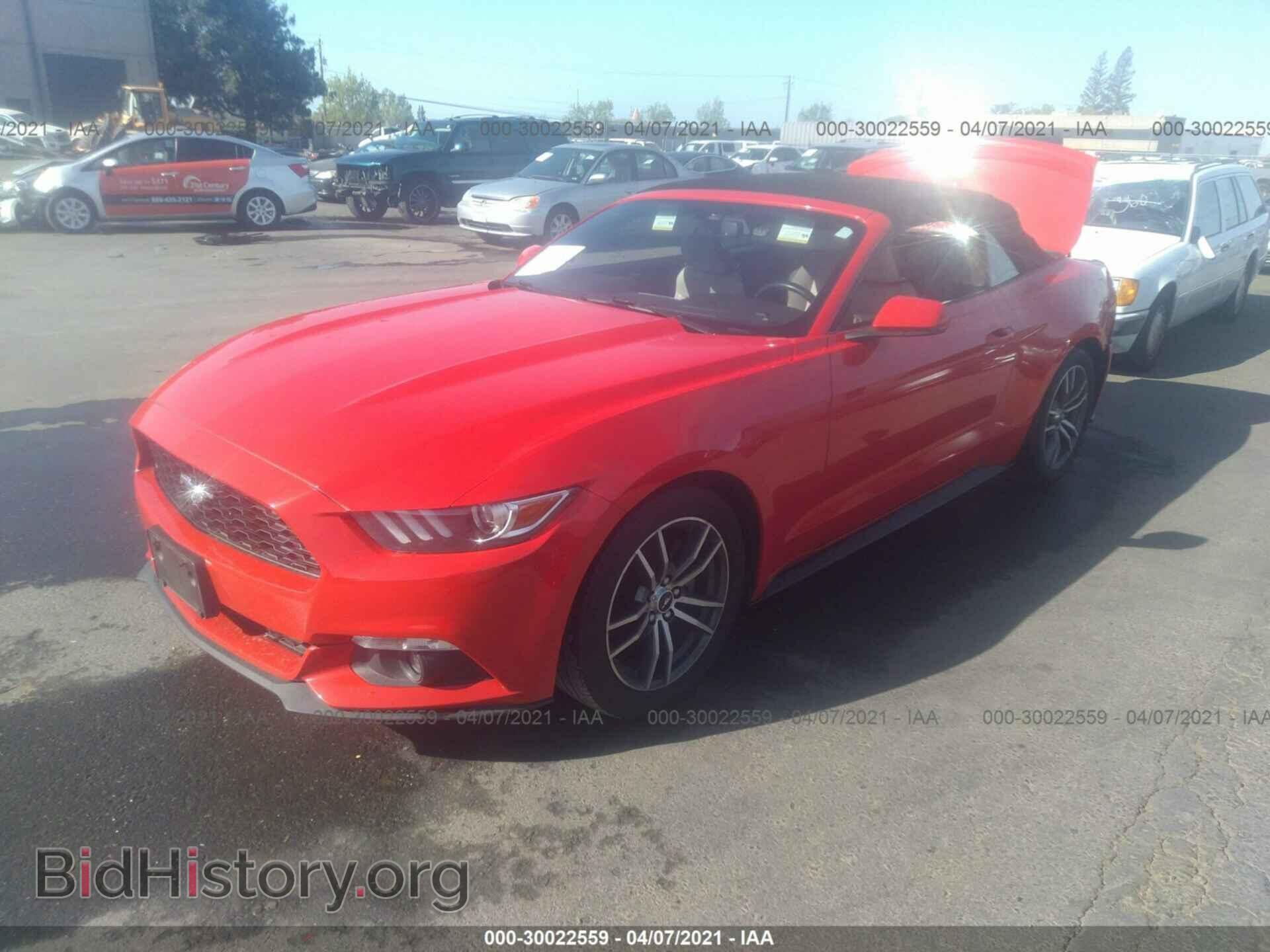 2017 FORD MUSTANG - VIN: 1FATP8UH8H5287647 - Фото 2