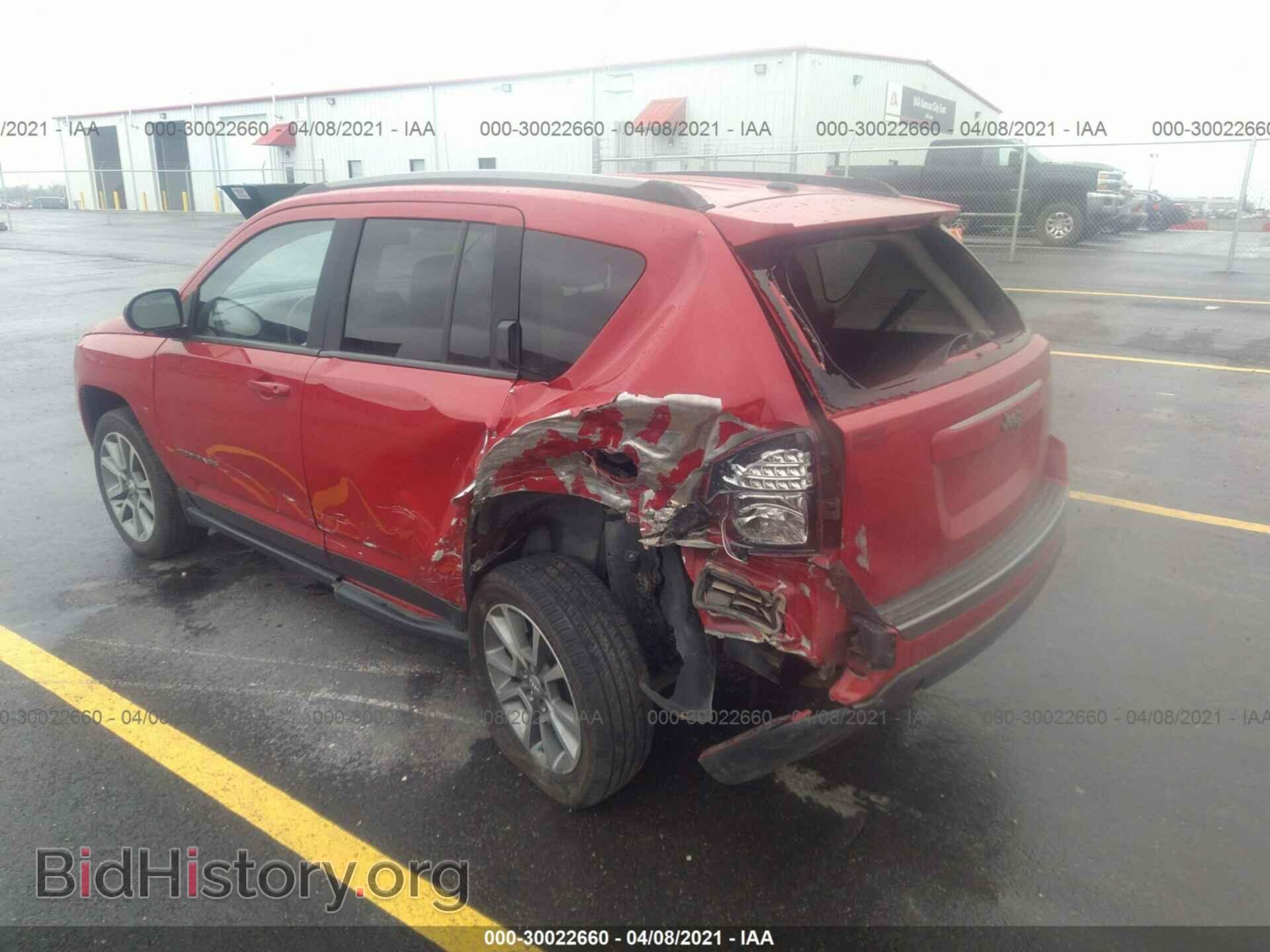 2016 JEEP COMPASS - VIN: 1C4NJCBA6GD711179 - Фото 3