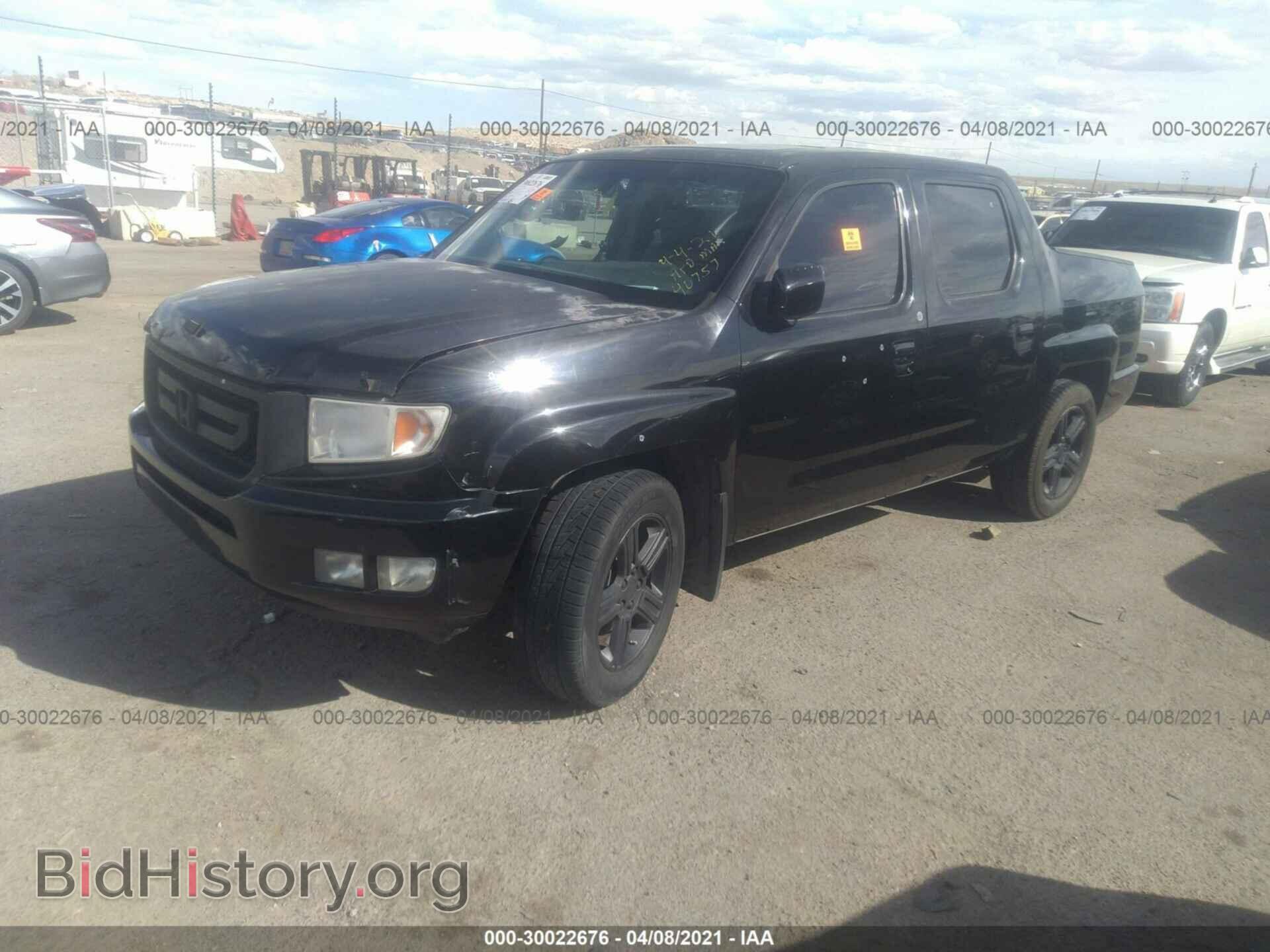 2011 HONDA RIDGELINE - VIN: 5FPYK1F5XBB007149 - Фото 2