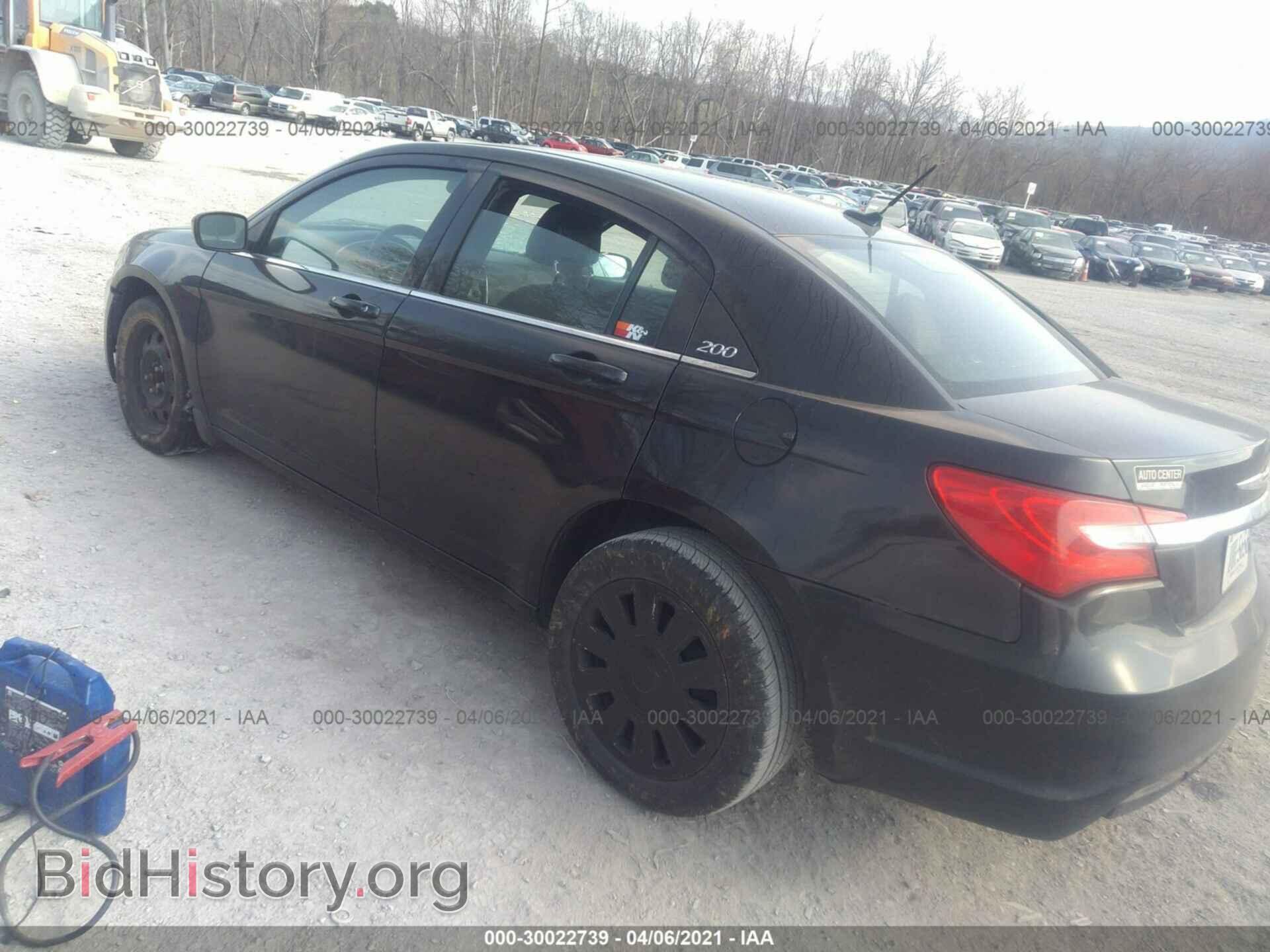 2012 CHRYSLER 200 - VIN: 1C3CCBAB1CN106937 - Фото 3