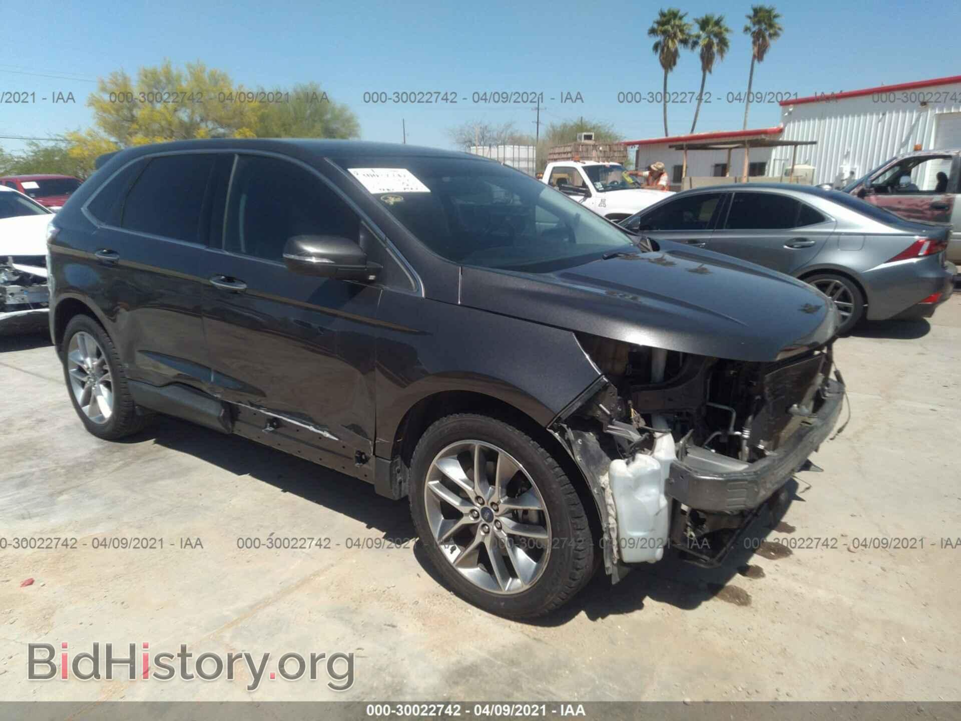 Photo 2FMPK4K86FBB92742 - FORD EDGE 2015