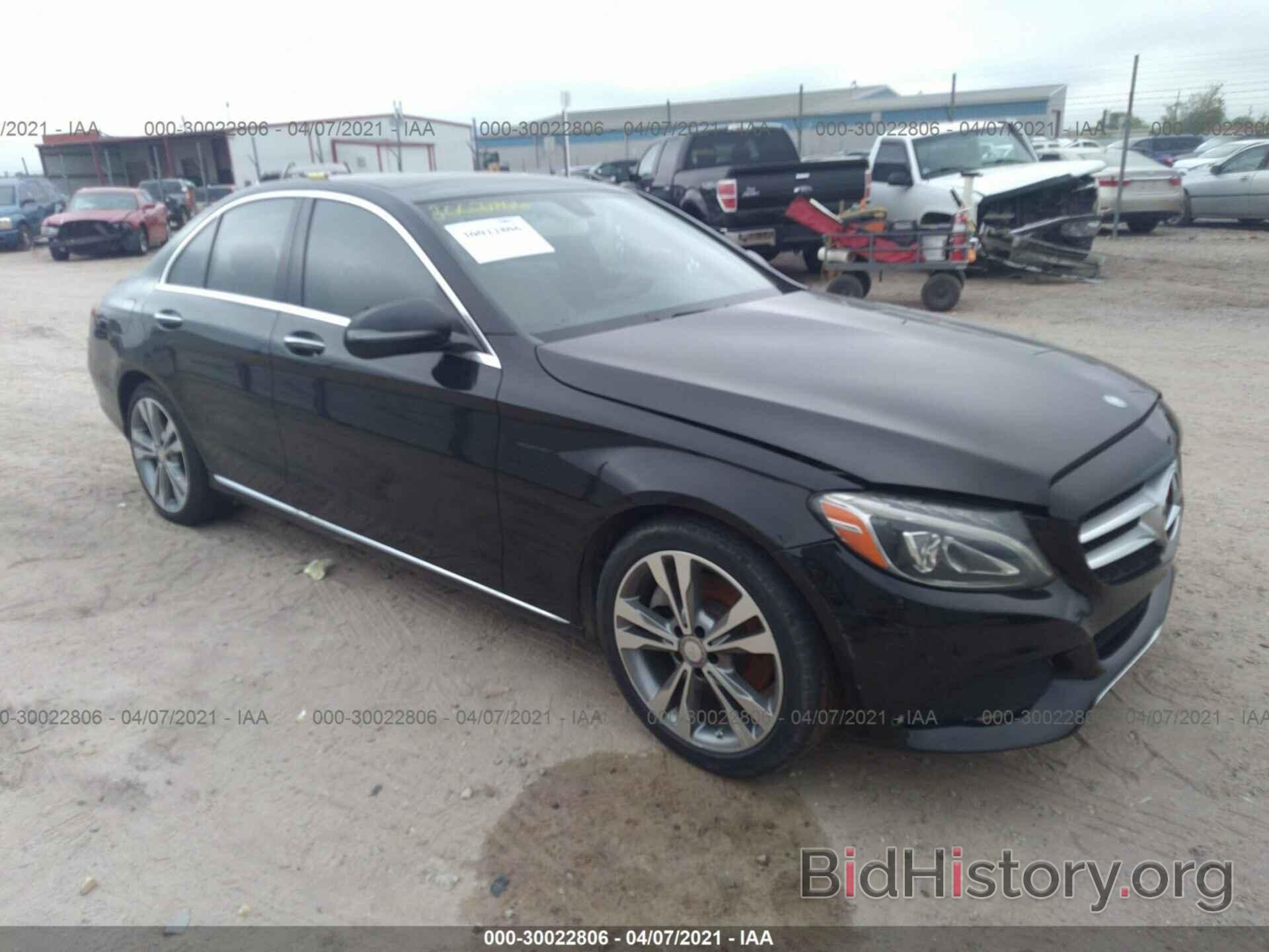 Photo 55SWF4JB3GU168676 - MERCEDES-BENZ C-CLASS 2016