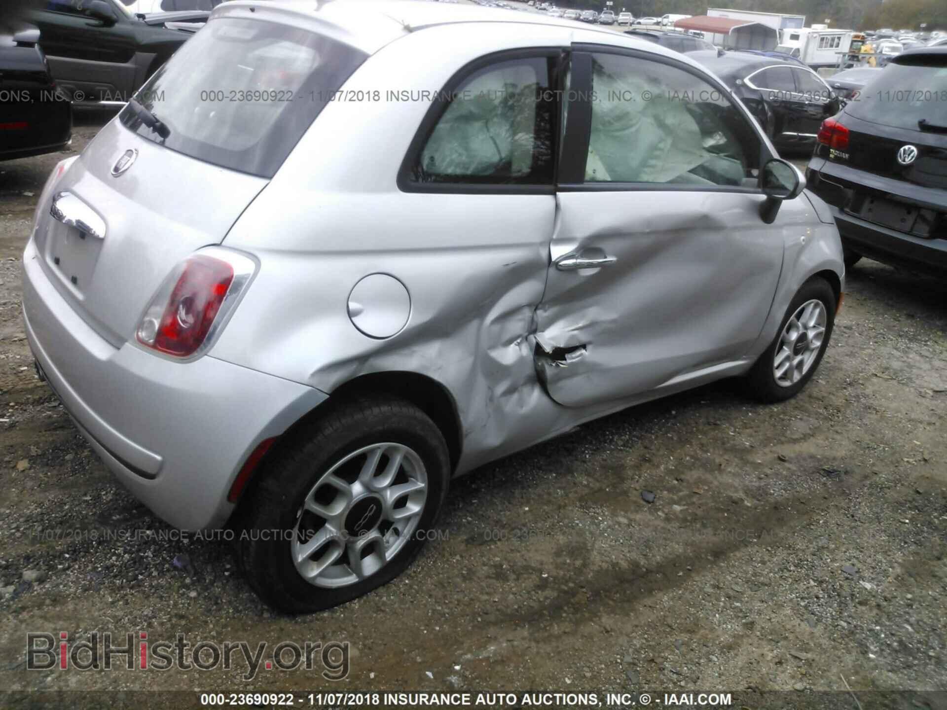 2012 FIAT 500 - VIN: 3C3CFFAR3CT277250 - Фото 4