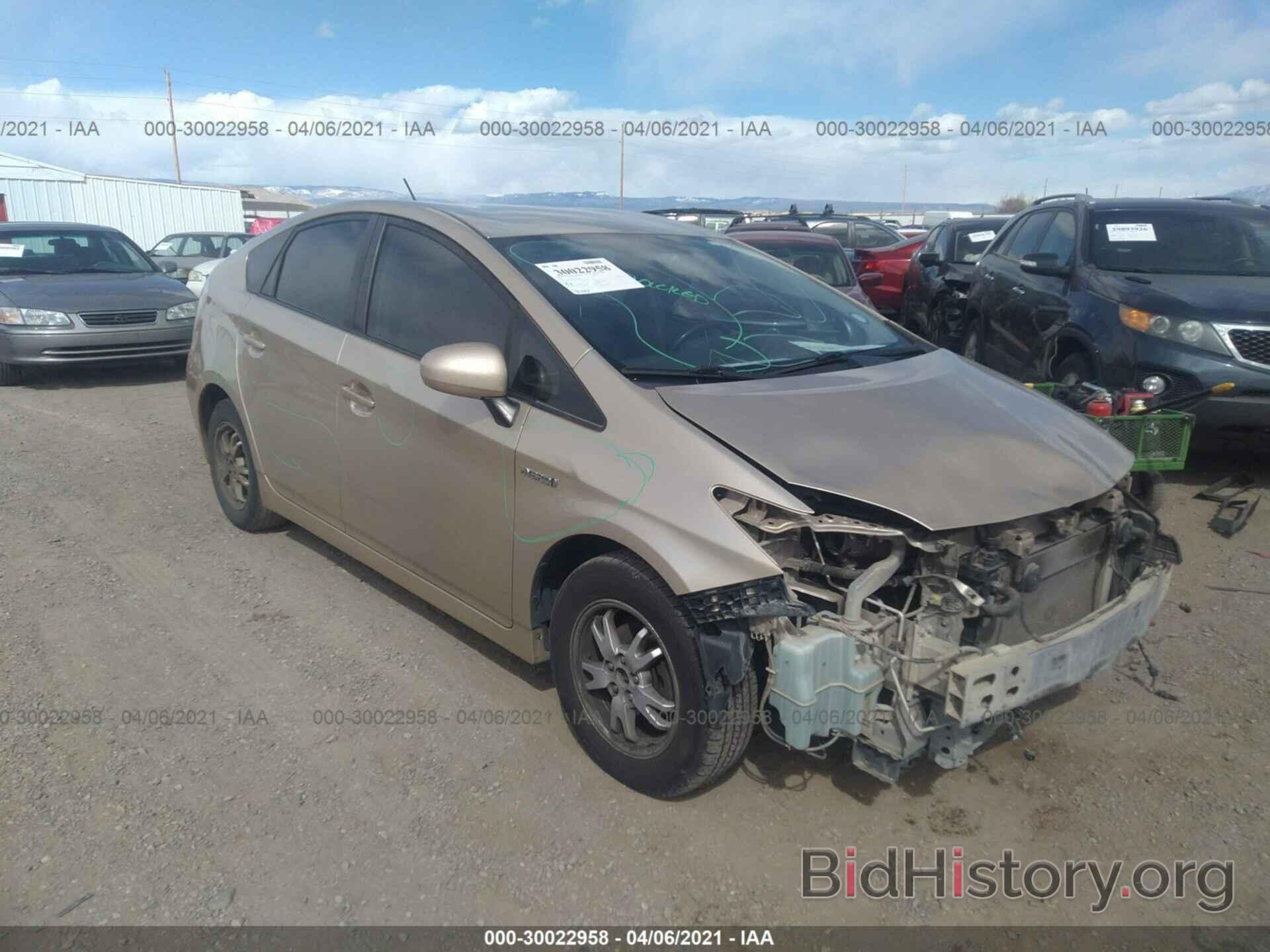 Photo JTDKN3DUXB0318803 - TOYOTA PRIUS 2011