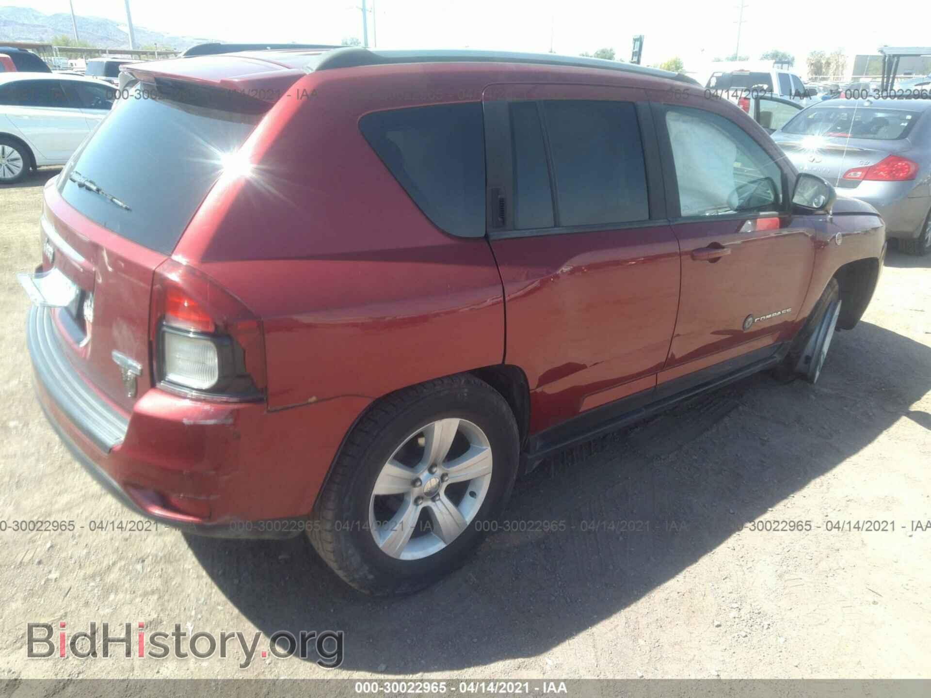 2015 JEEP COMPASS - VIN: 1C4NJDBB2FD438755 - Фото 4