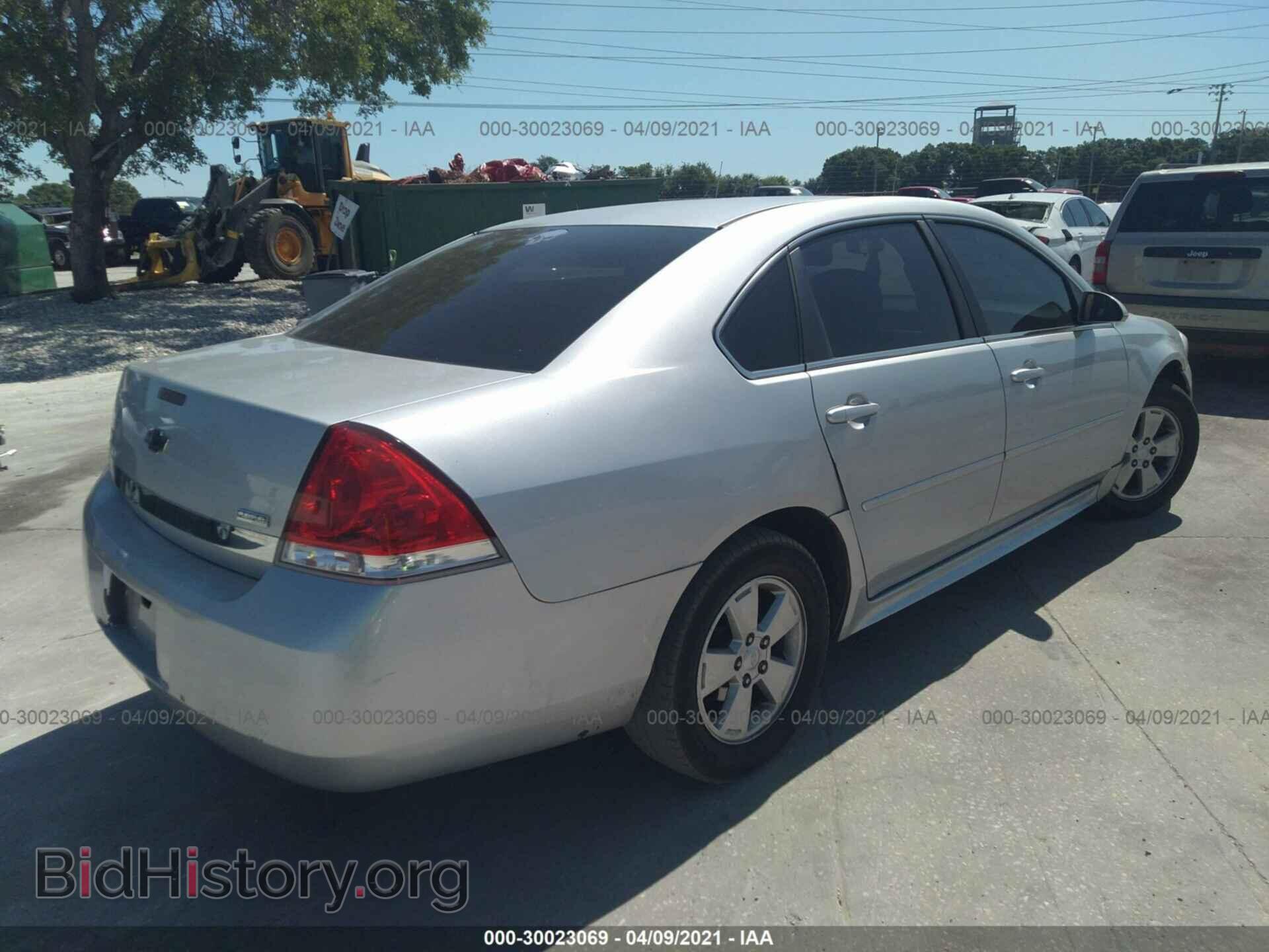 2011 CHEVROLET IMPALA - VIN: 2G1WF5EKXB1304078 - Фото 4