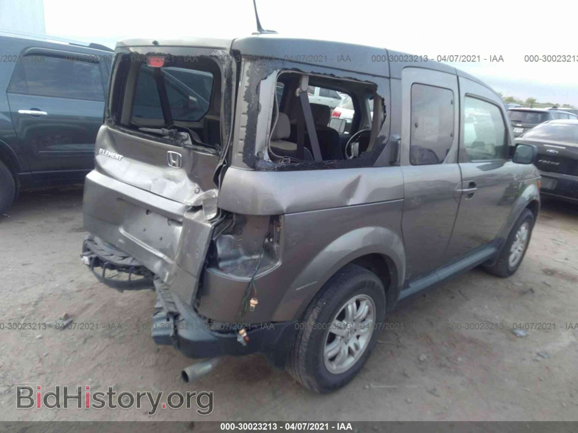2008 HONDA ELEMENT - VIN: 5J6YH18788L015532 - Фото 4
