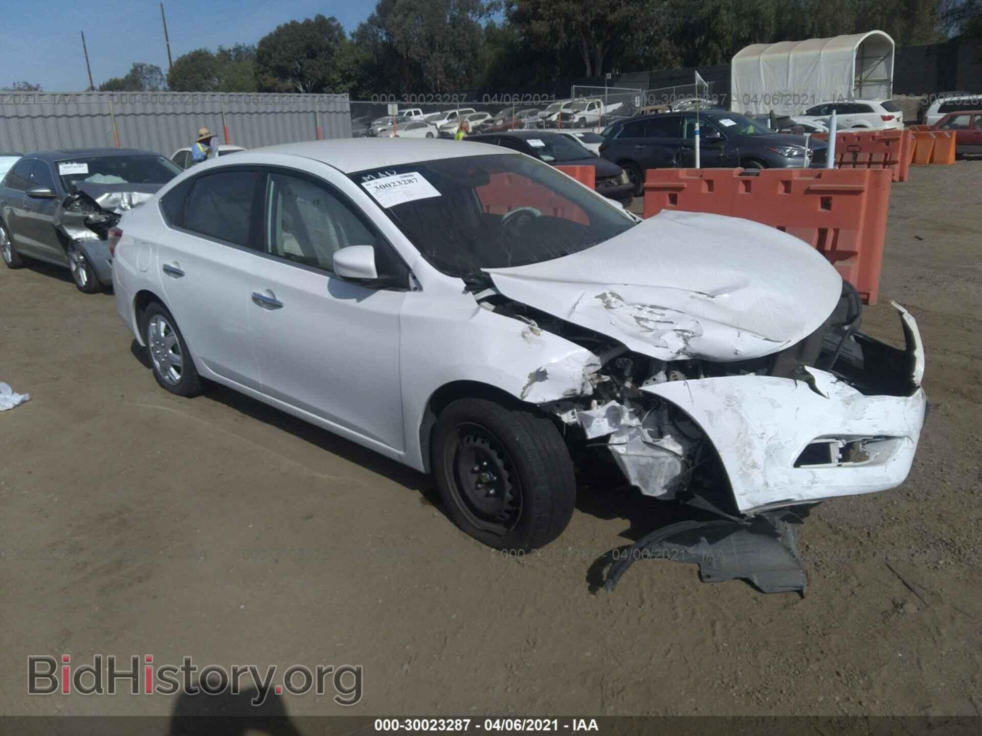 Photo 3N1AB7AP2FL633097 - NISSAN SENTRA 2015