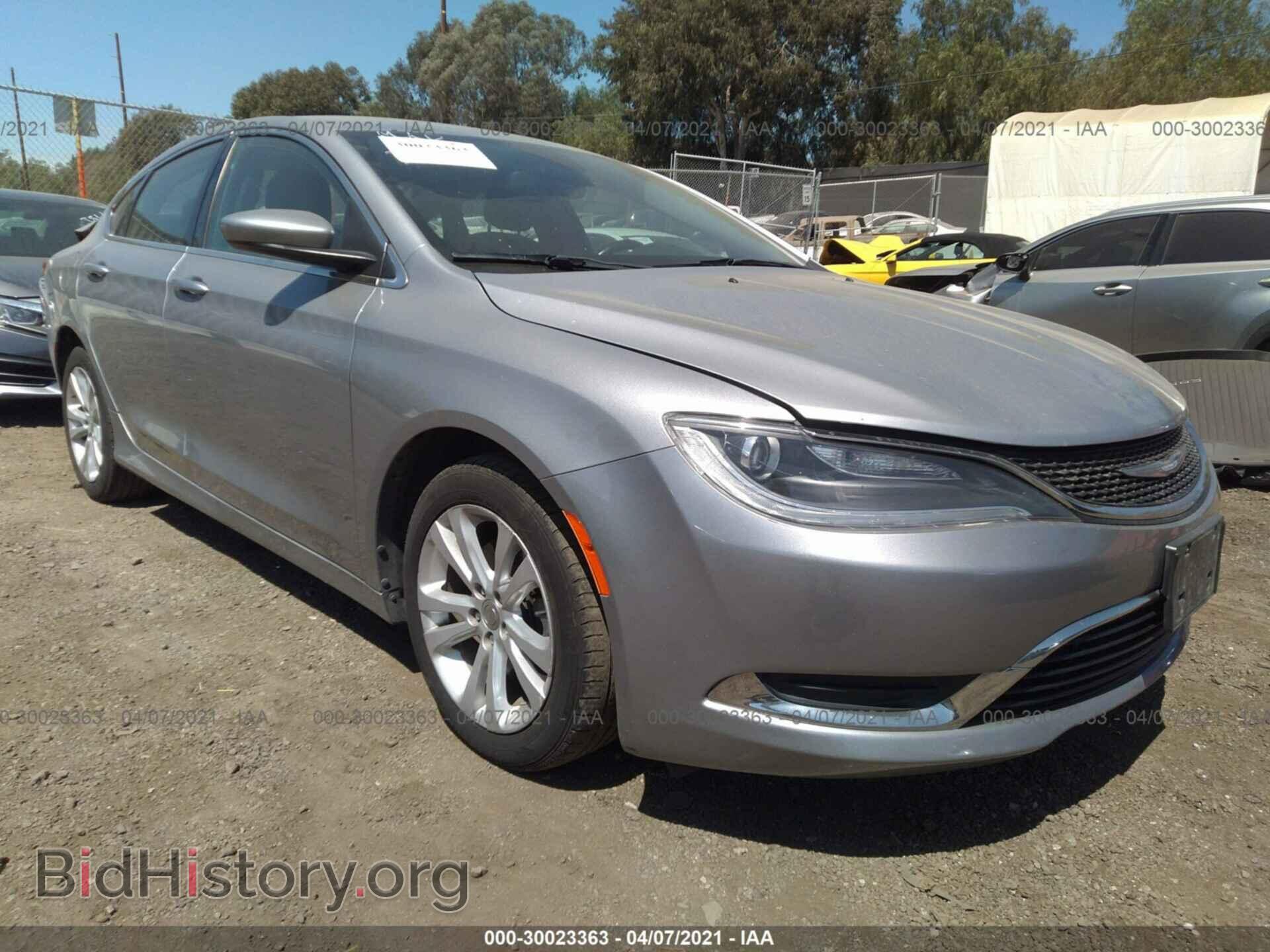 Photo 1C3CCCAB8FN604076 - CHRYSLER 200 2015
