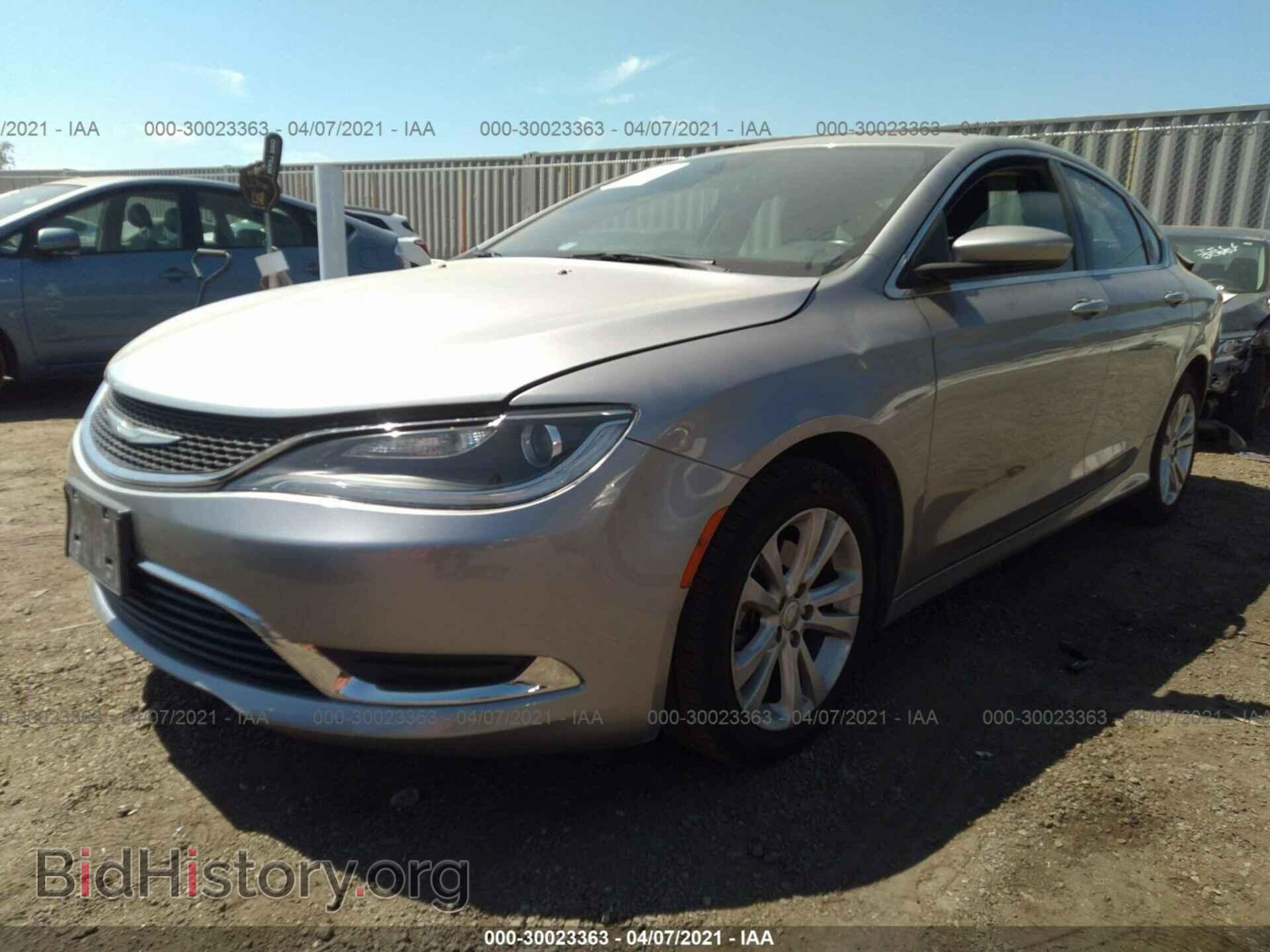 2015 CHRYSLER 200 - VIN: 1C3CCCAB8FN604076 - Фото 2