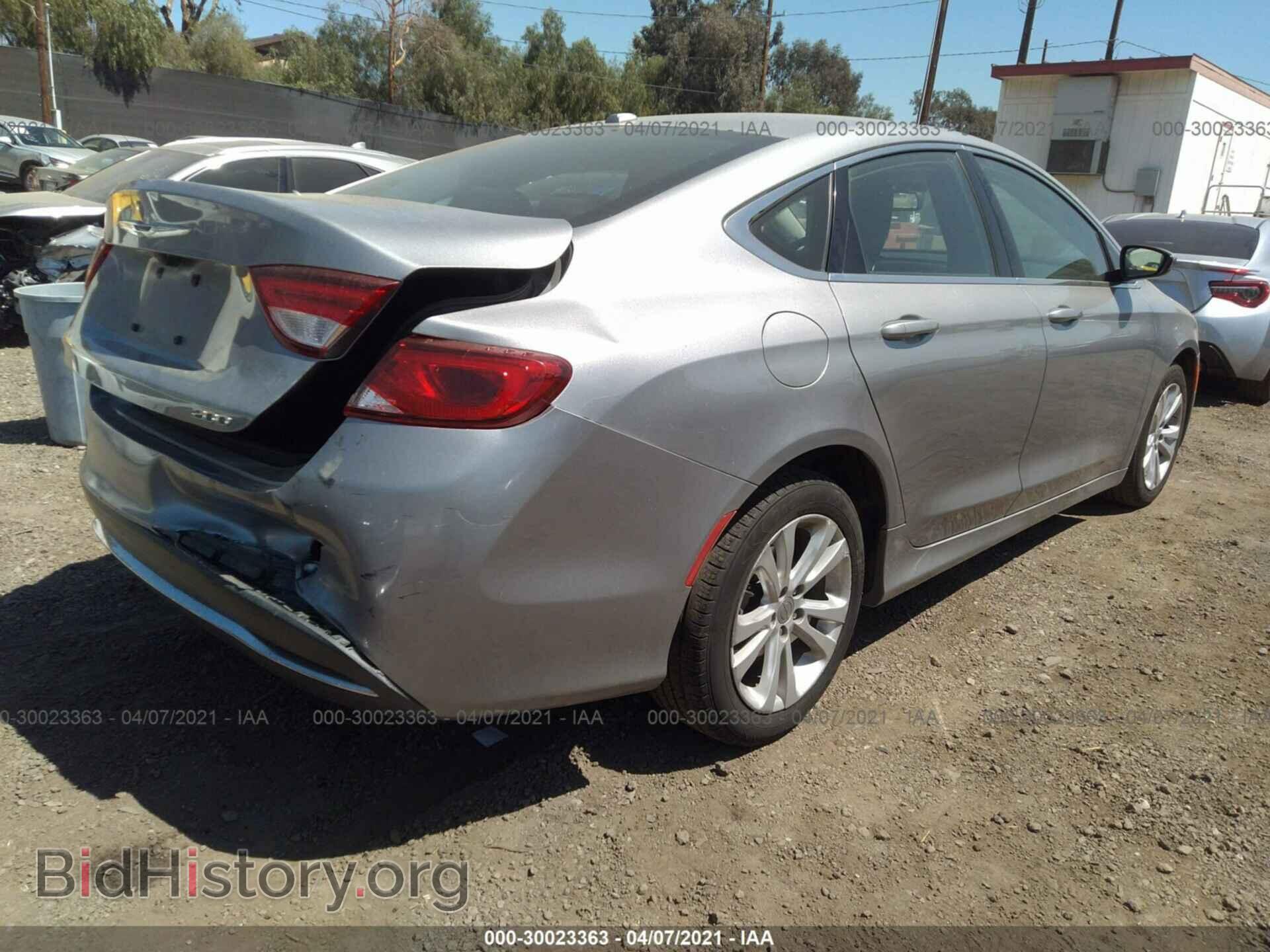 2015 CHRYSLER 200 - VIN: 1C3CCCAB8FN604076 - Фото 4