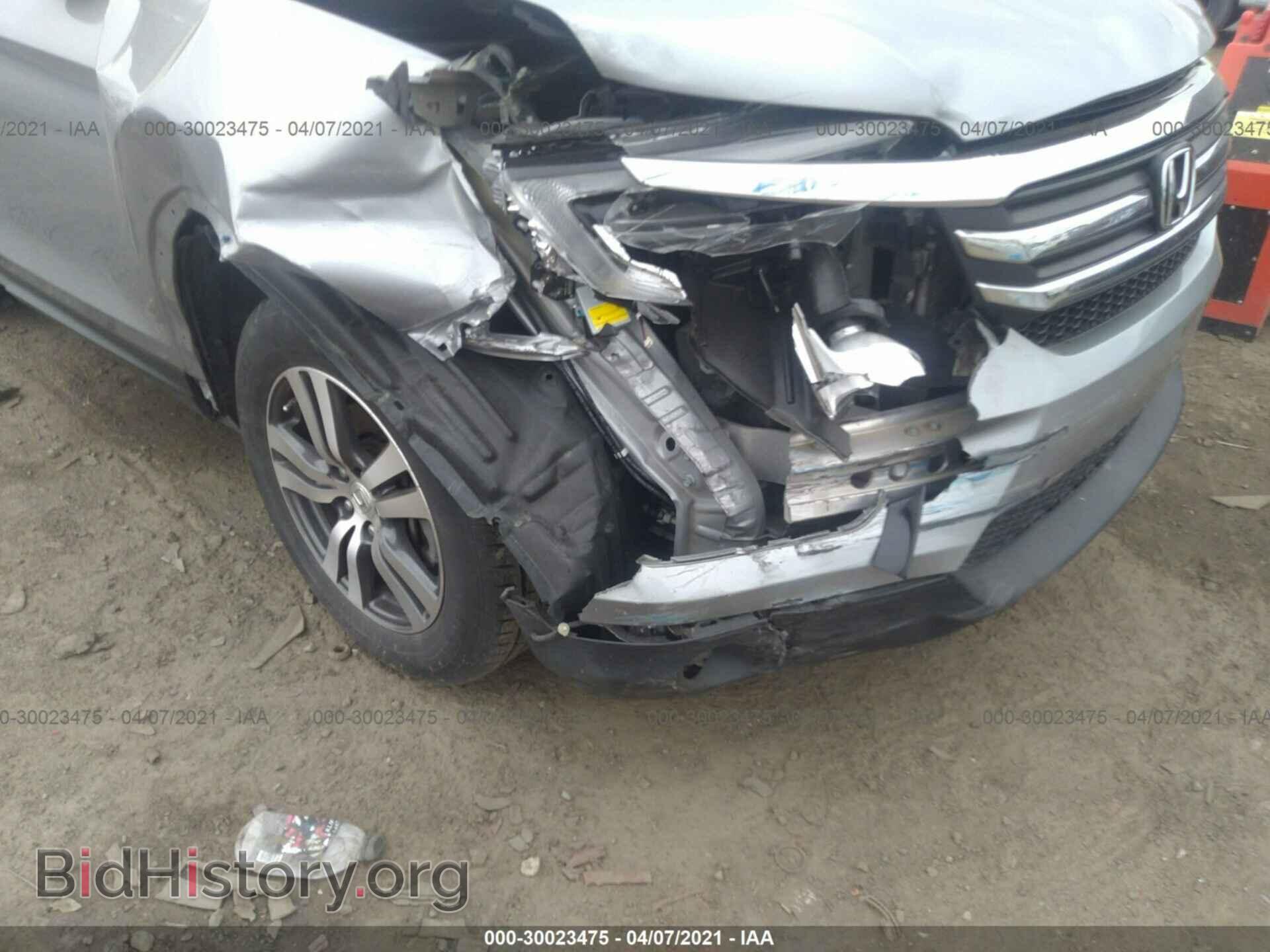 2016 HONDA PILOT - VIN: 5FNYF5H59GB021021 - Фото 6
