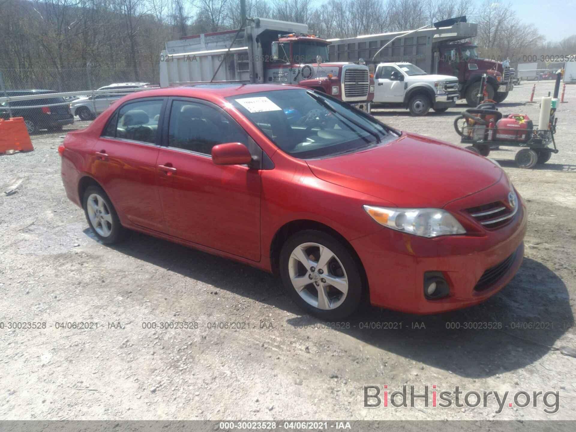 Photo 2T1BU4EE8DC978461 - TOYOTA COROLLA 2013