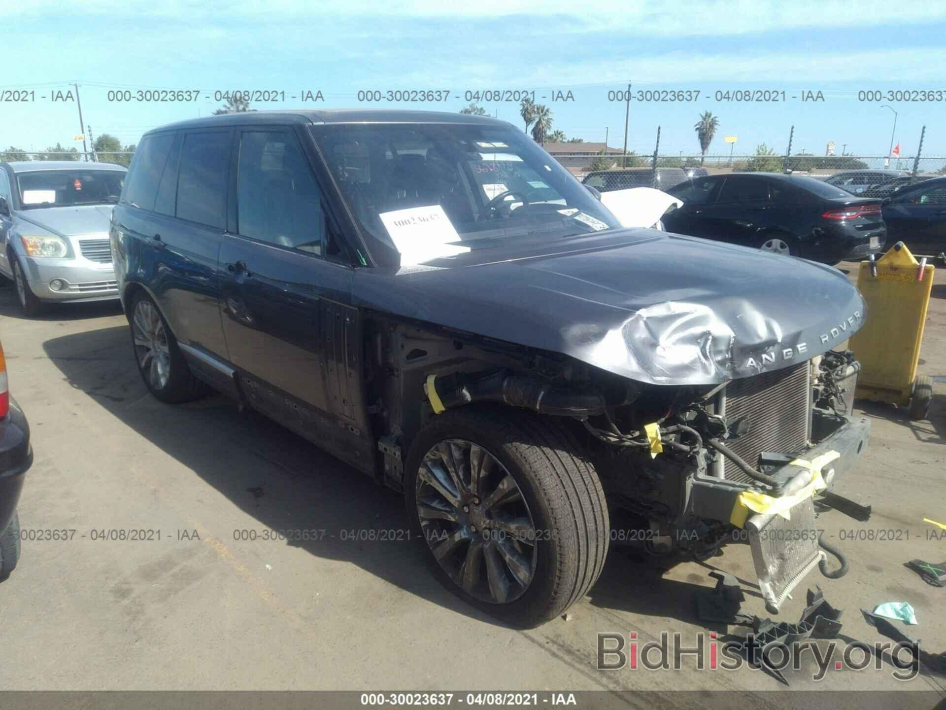 Photo SALGS2TF3FA235038 - LAND ROVER RANGE ROVER 2015