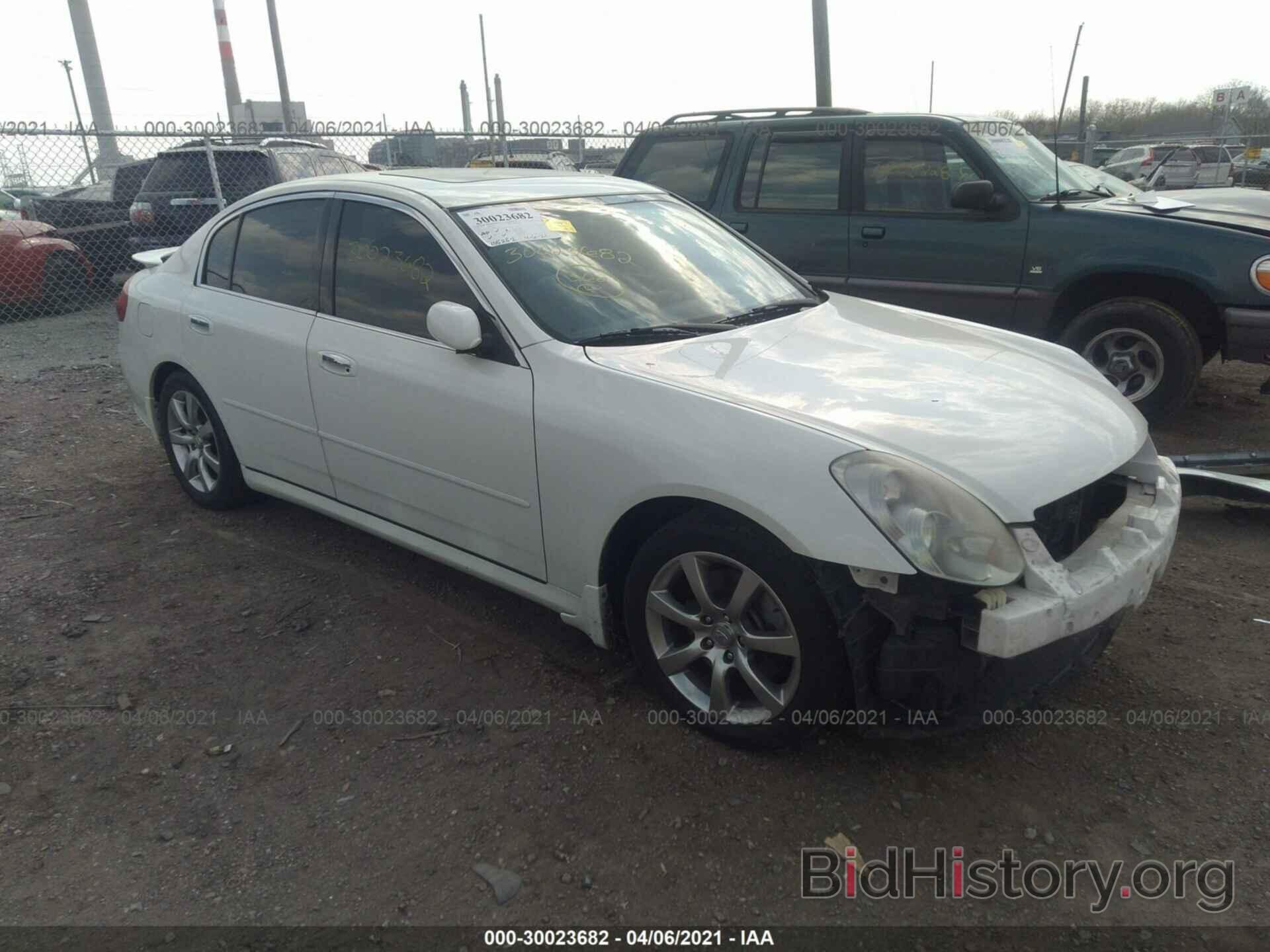 Photo JNKCV51E36M515502 - INFINITI G35 SEDAN 2006