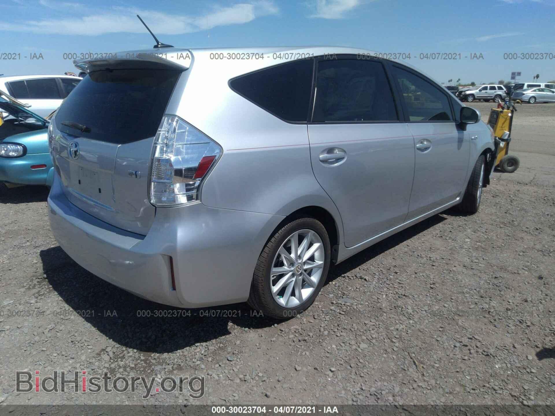 2012 TOYOTA PRIUS V - VIN: JTDZN3EU8C3103272 - Фото 4