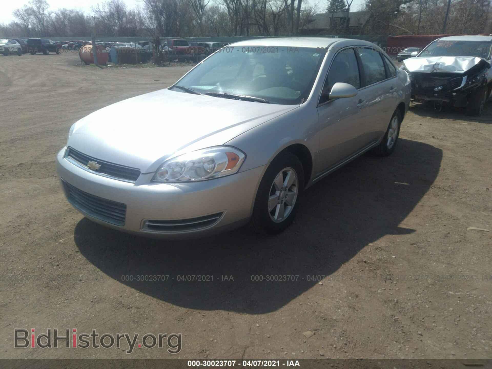 2008 CHEVROLET IMPALA - VIN: 2G1WT58K681329542 - Фото 2
