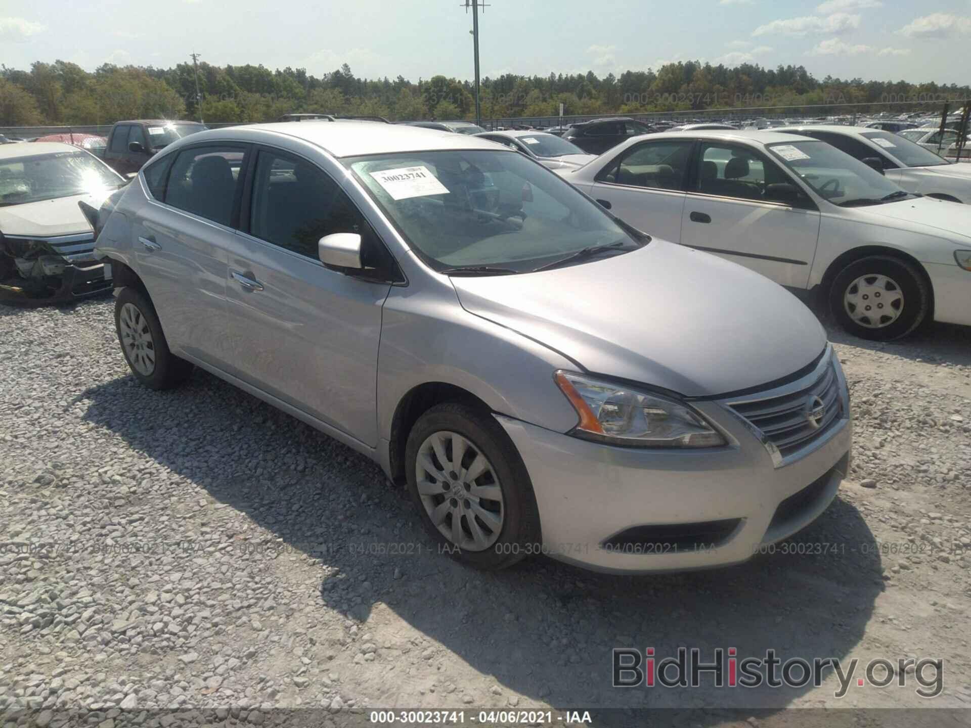 Photo 3N1AB7AP2EL667488 - NISSAN SENTRA 2014