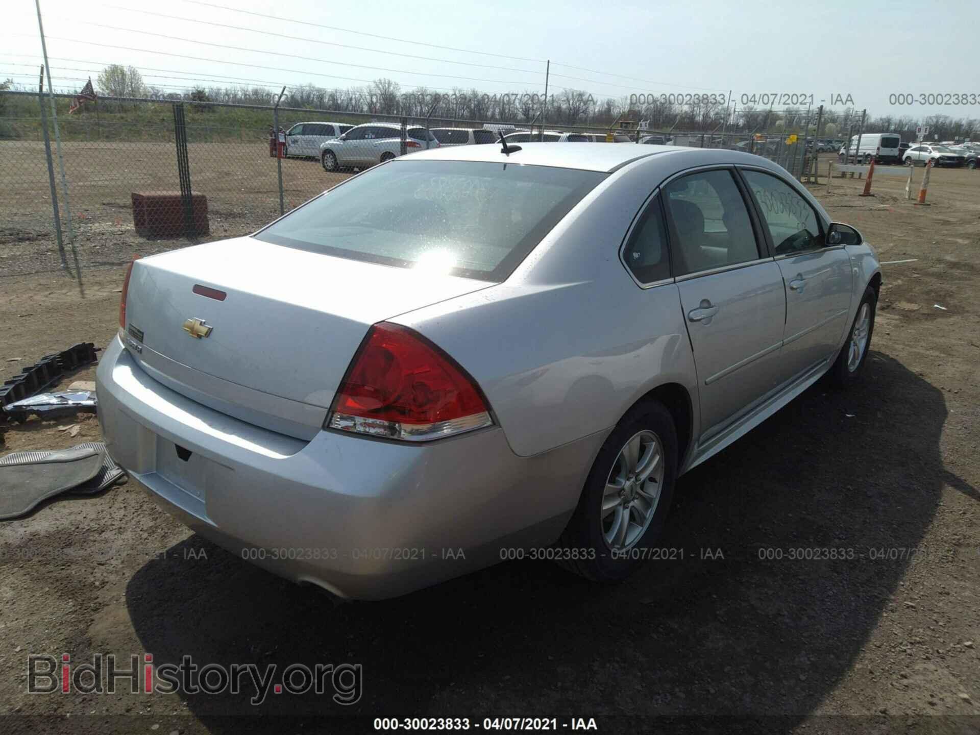 2012 CHEVROLET IMPALA - VIN: 2G1WF5E33C1236331 - Photo 4
