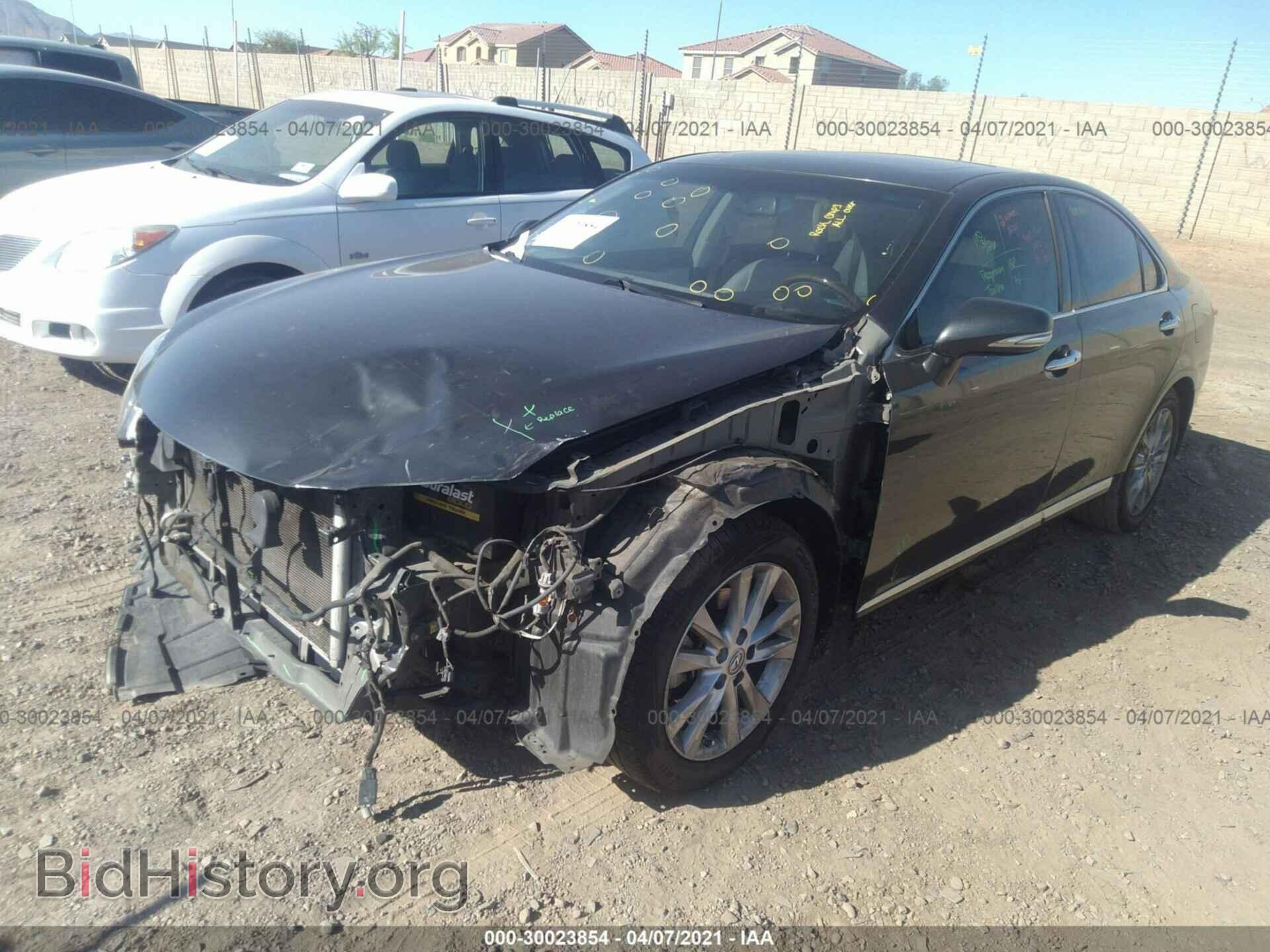 2011 LEXUS ES 350 - VIN: JTHBK1EG0B2438862 - Фото 2
