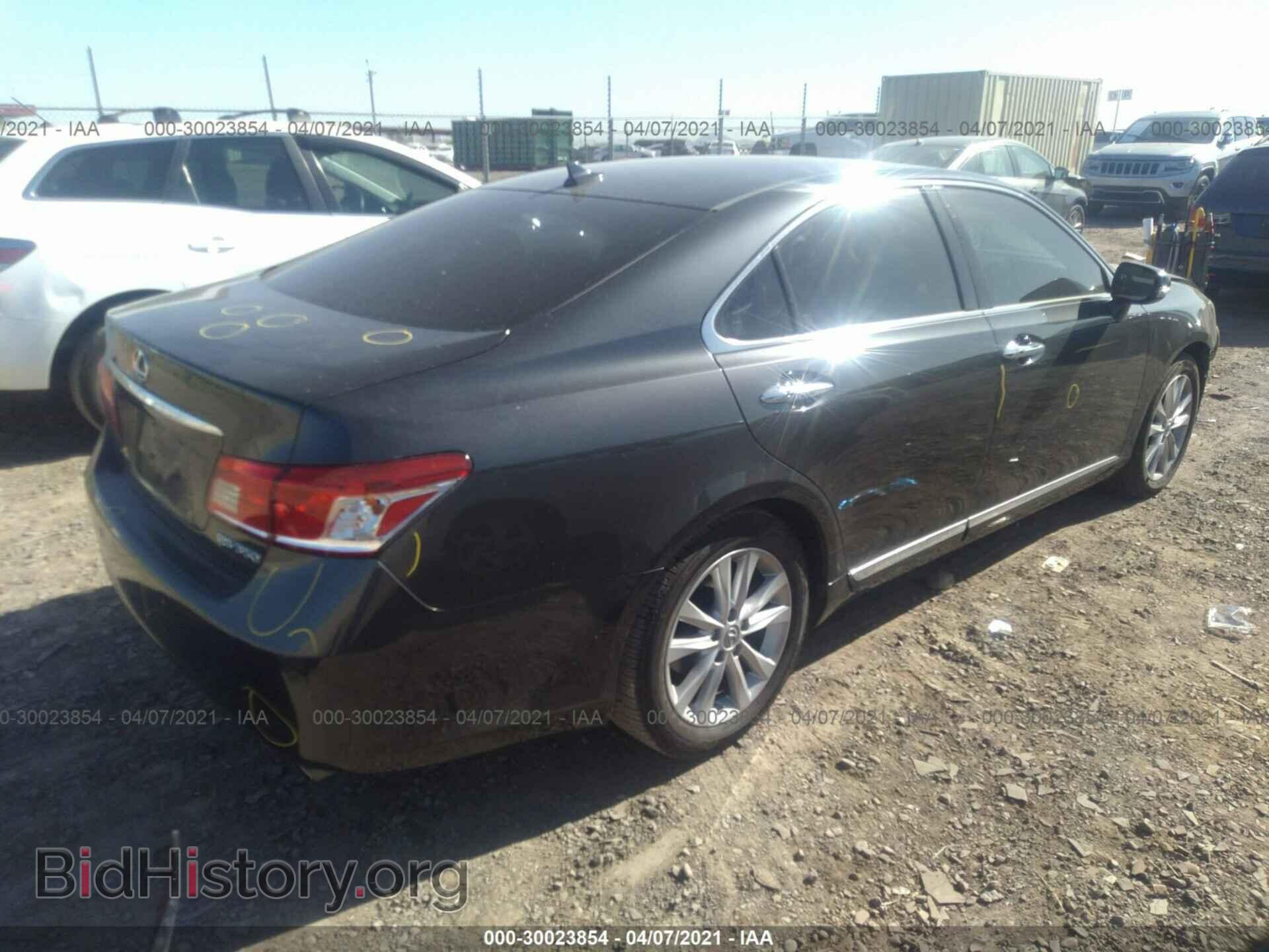 2011 LEXUS ES 350 - VIN: JTHBK1EG0B2438862 - Фото 4