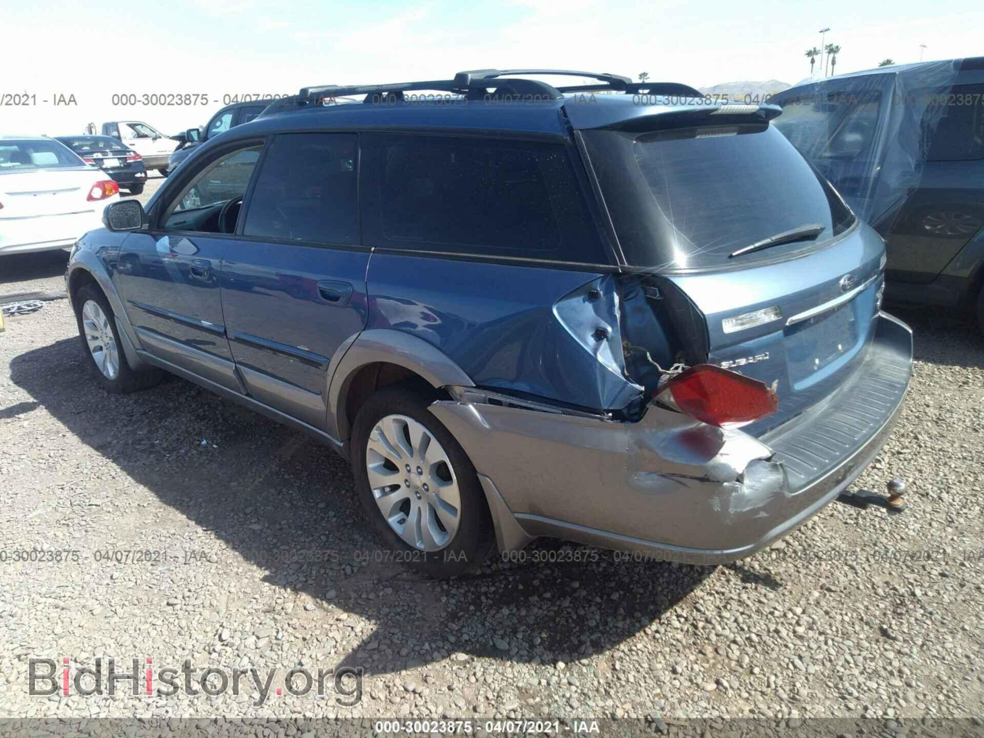 2008 SUBARU OUTBACK - VIN: 4S4BP86C384325343 - Фото 3