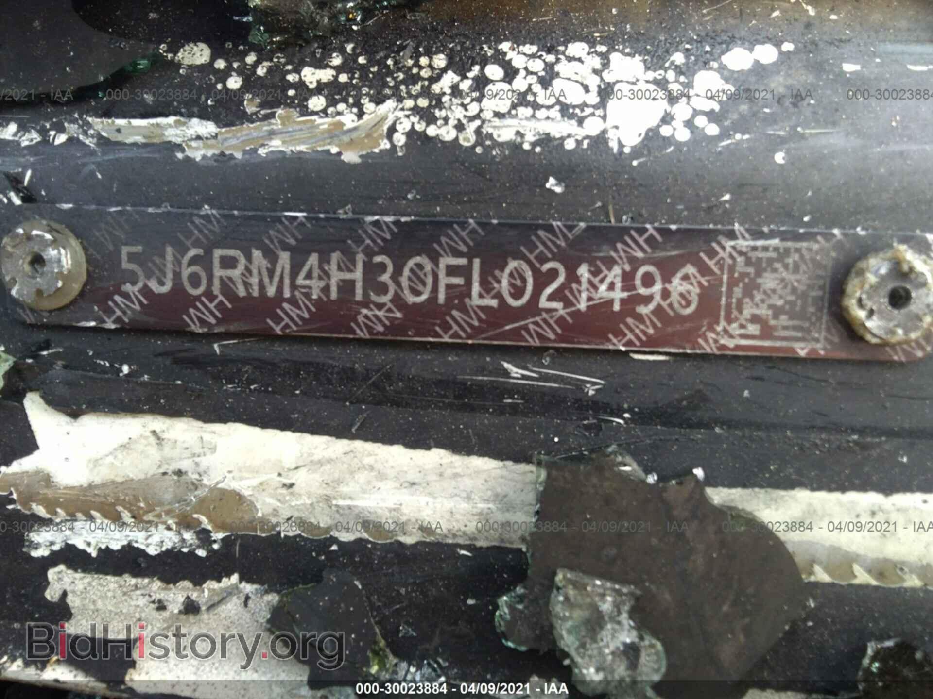 2015 HONDA CR-V - VIN: 5J6RM4H30FL021496 - Фото 9