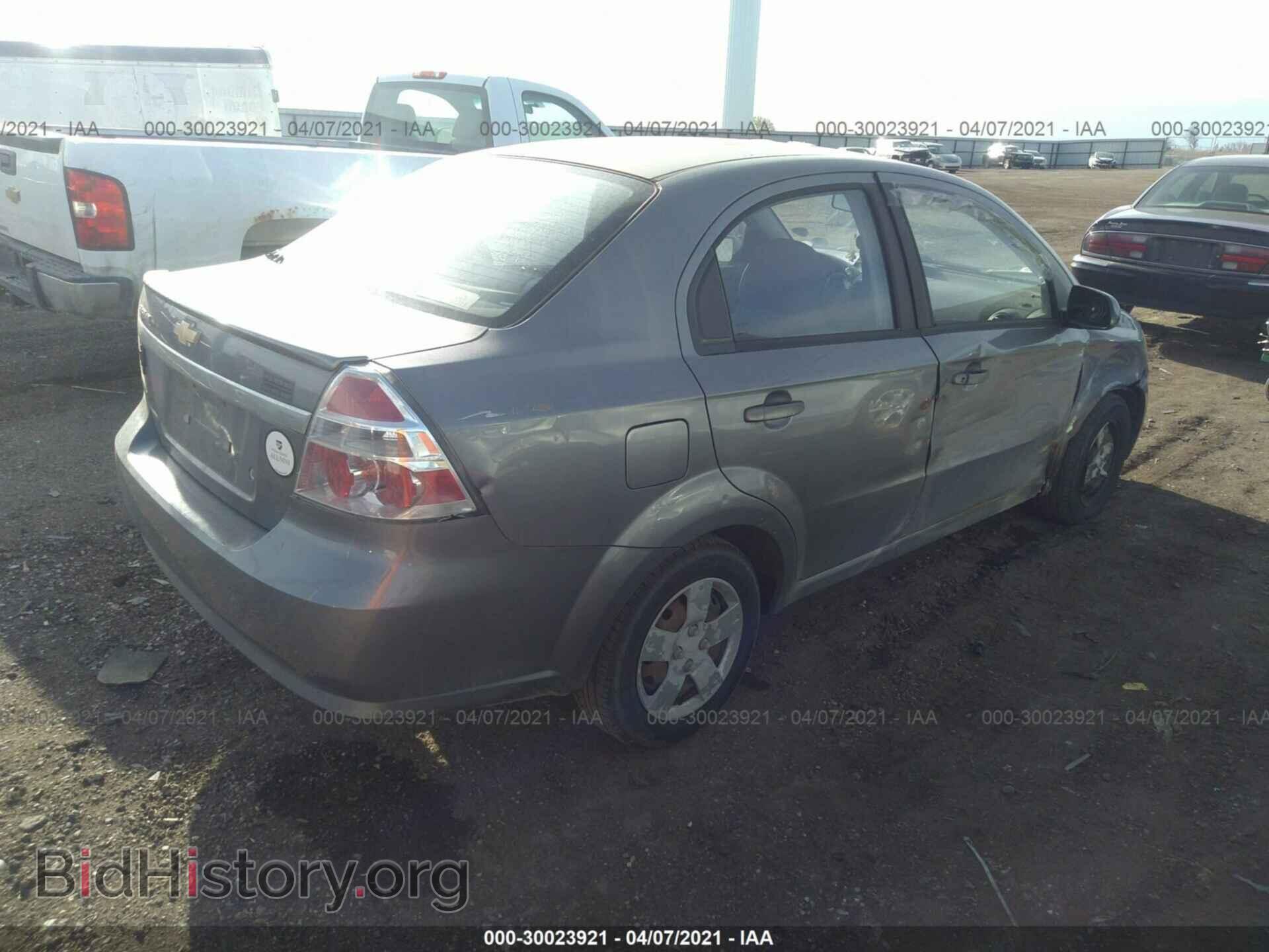 2010 CHEVROLET AVEO - VIN: KL1TD5DE6AB085699 - Фото 4