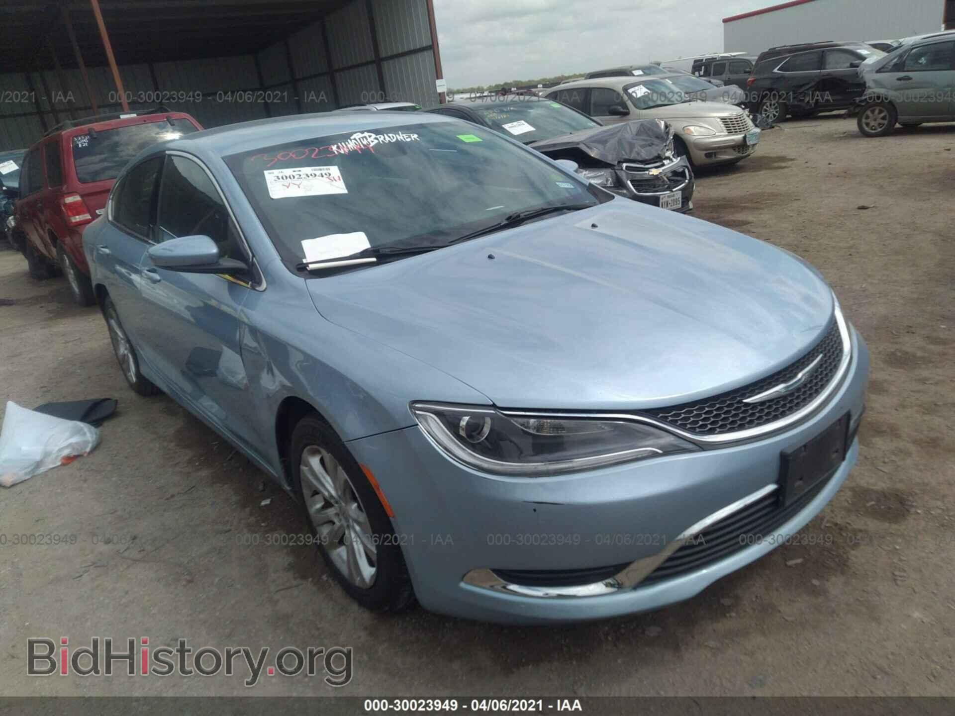 Фотография 1C3CCCAB8FN651995 - CHRYSLER 200 2015