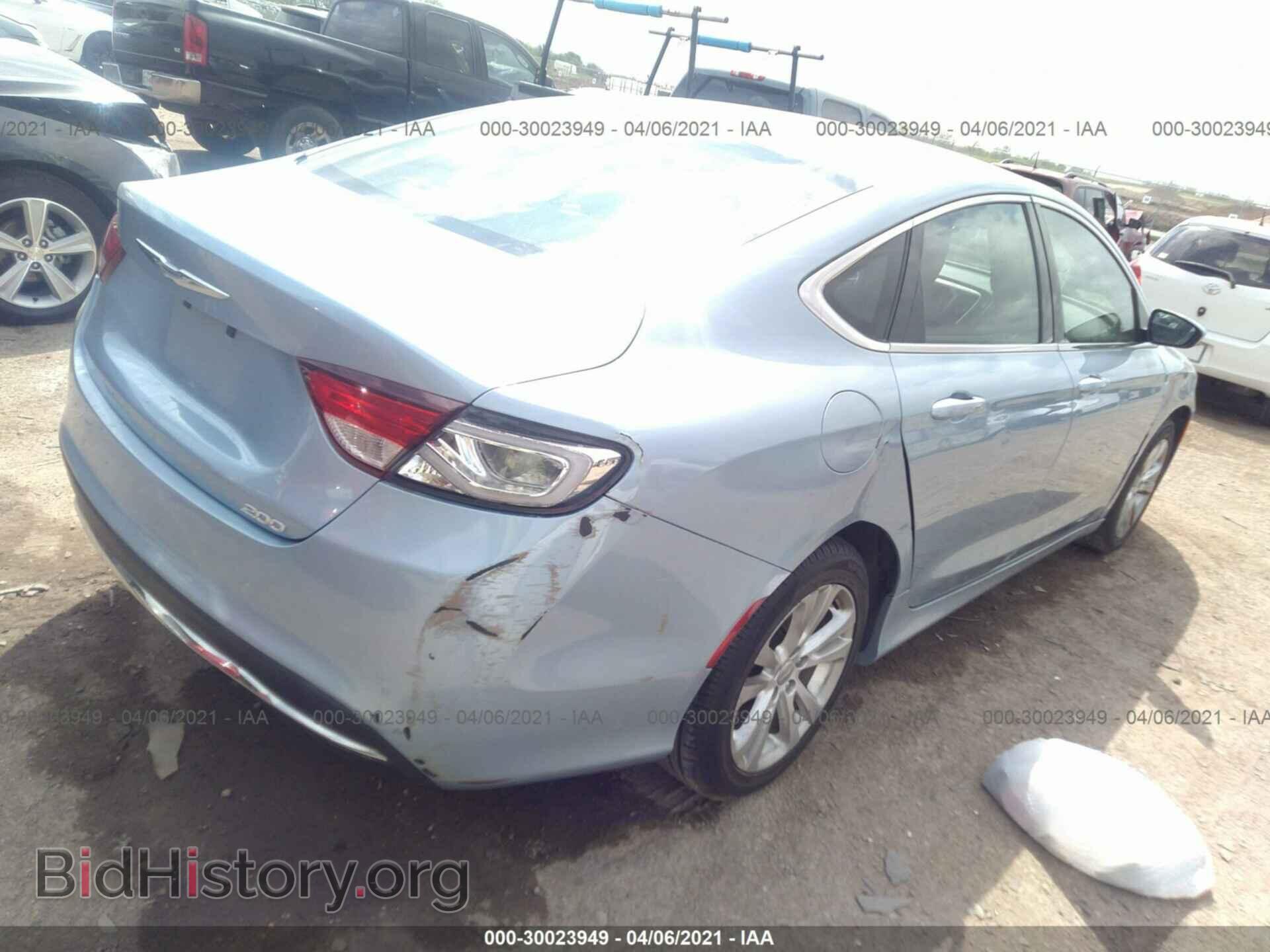 2015 CHRYSLER 200 - VIN: 1C3CCCAB8FN651995 - Photo 4