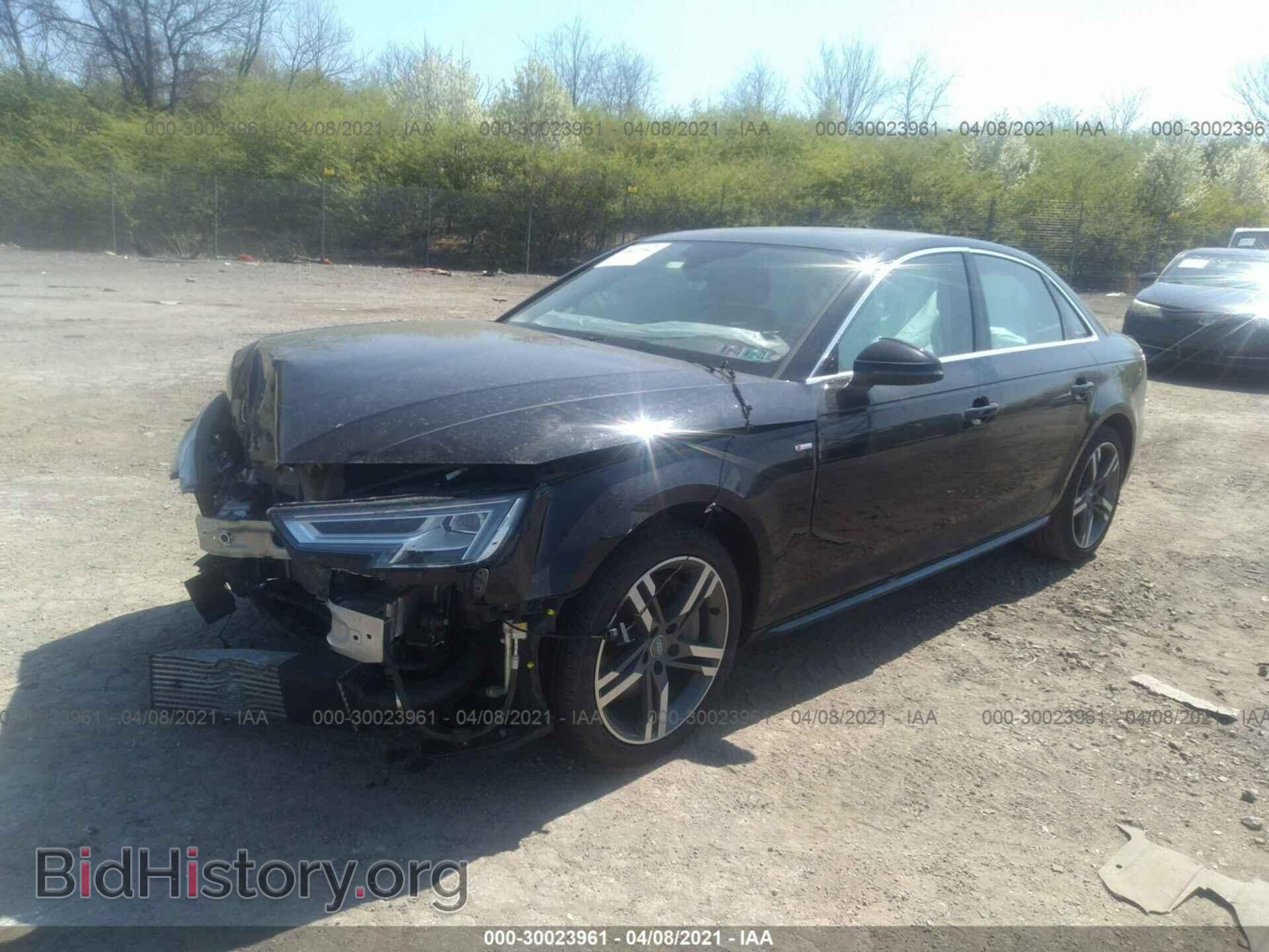 2017 AUDI A4 - VIN: WAUENAF40HN028366 - Фото 2