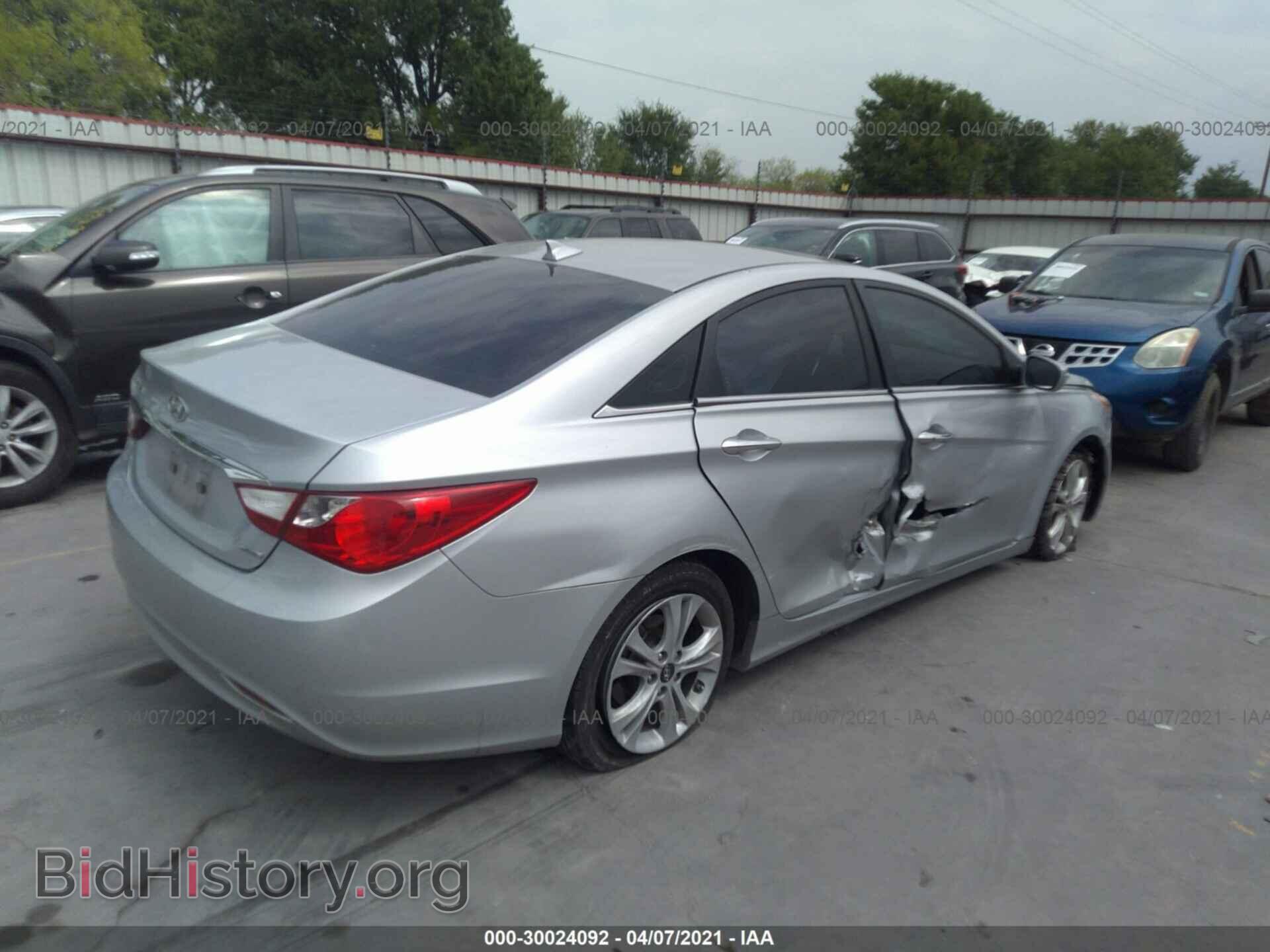 2013 HYUNDAI SONATA - VIN: 5NPEC4AC9DH708222 - Фото 4