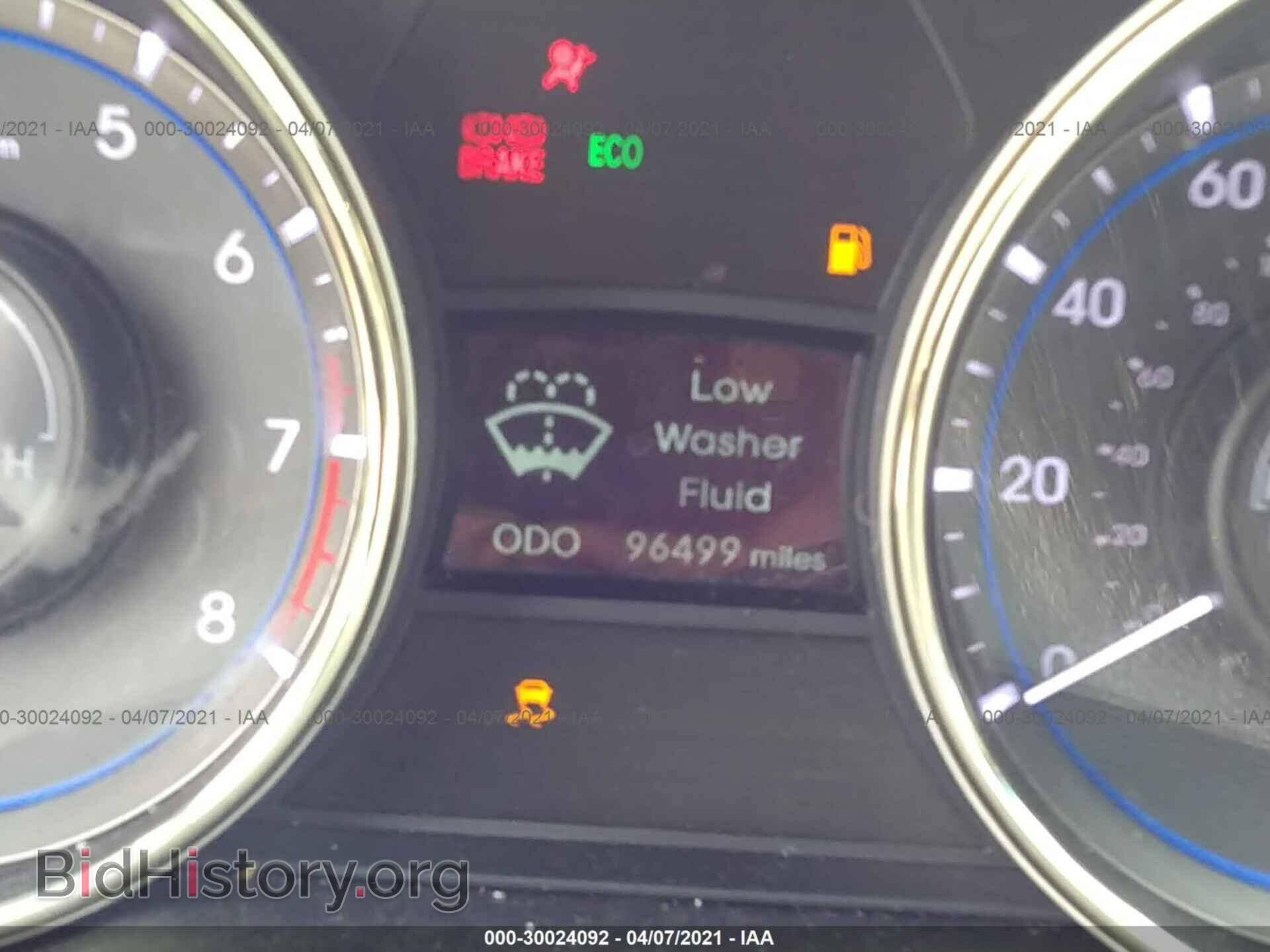 2013 HYUNDAI SONATA - VIN: 5NPEC4AC9DH708222 - Фото 7