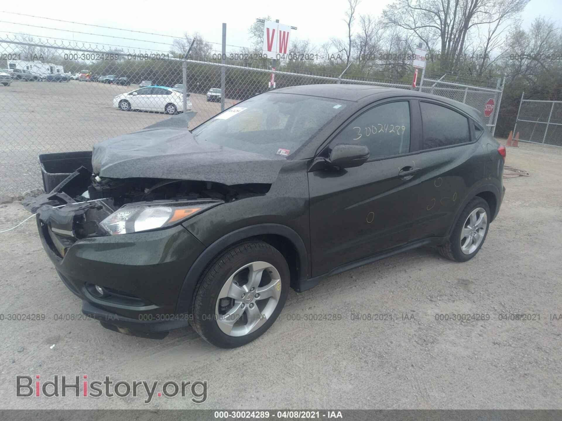 2016 HONDA HR-V - VIN: 3CZRU6H53GM742425 - Фото 2