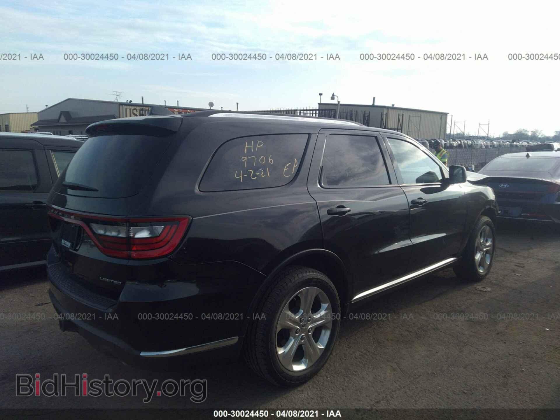 2015 DODGE DURANGO - VIN: 1C4RDJDG0FC709706 - Фото 4