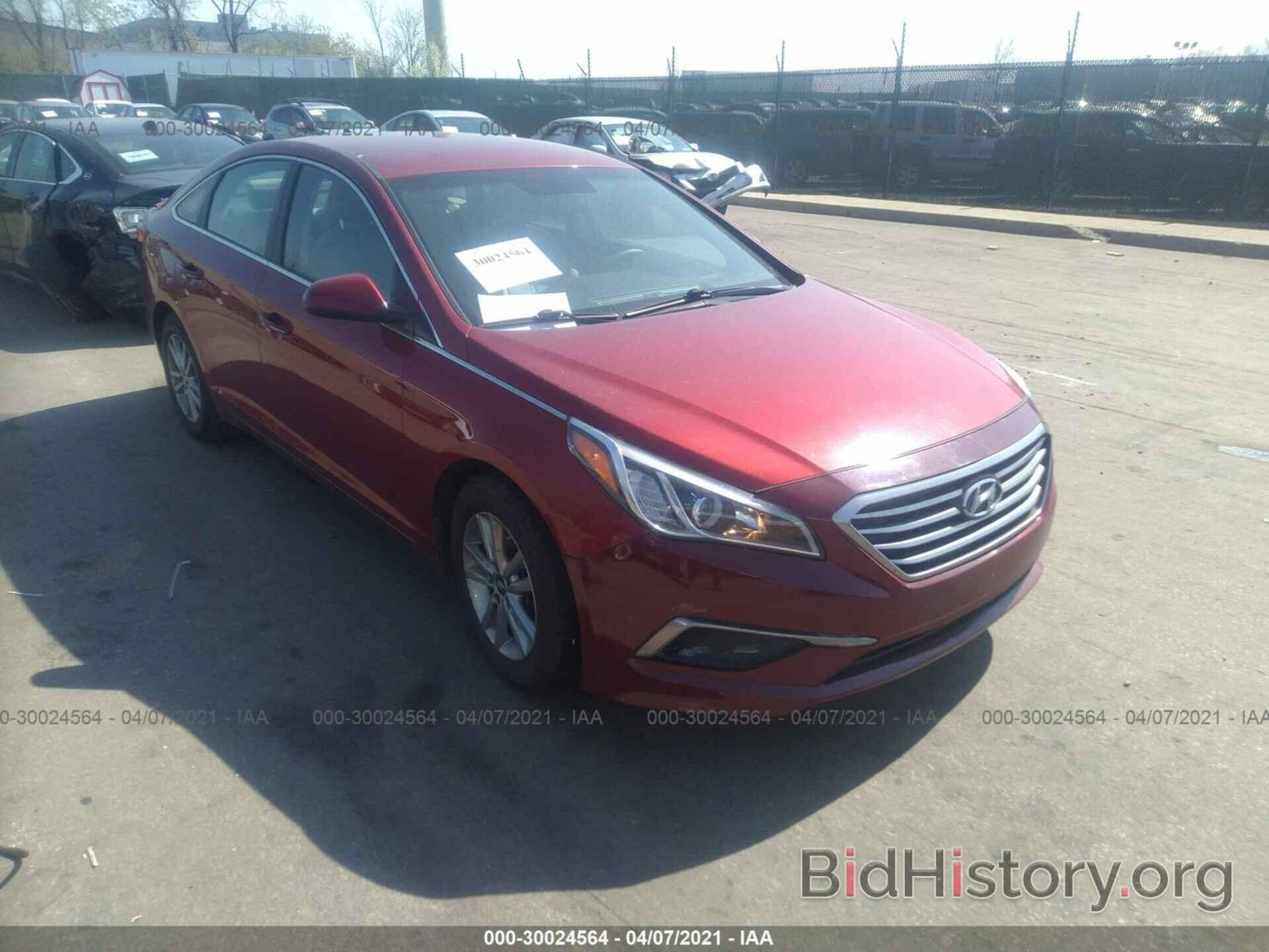 Фотография 5NPE24AF4GH386722 - HYUNDAI SONATA 2016