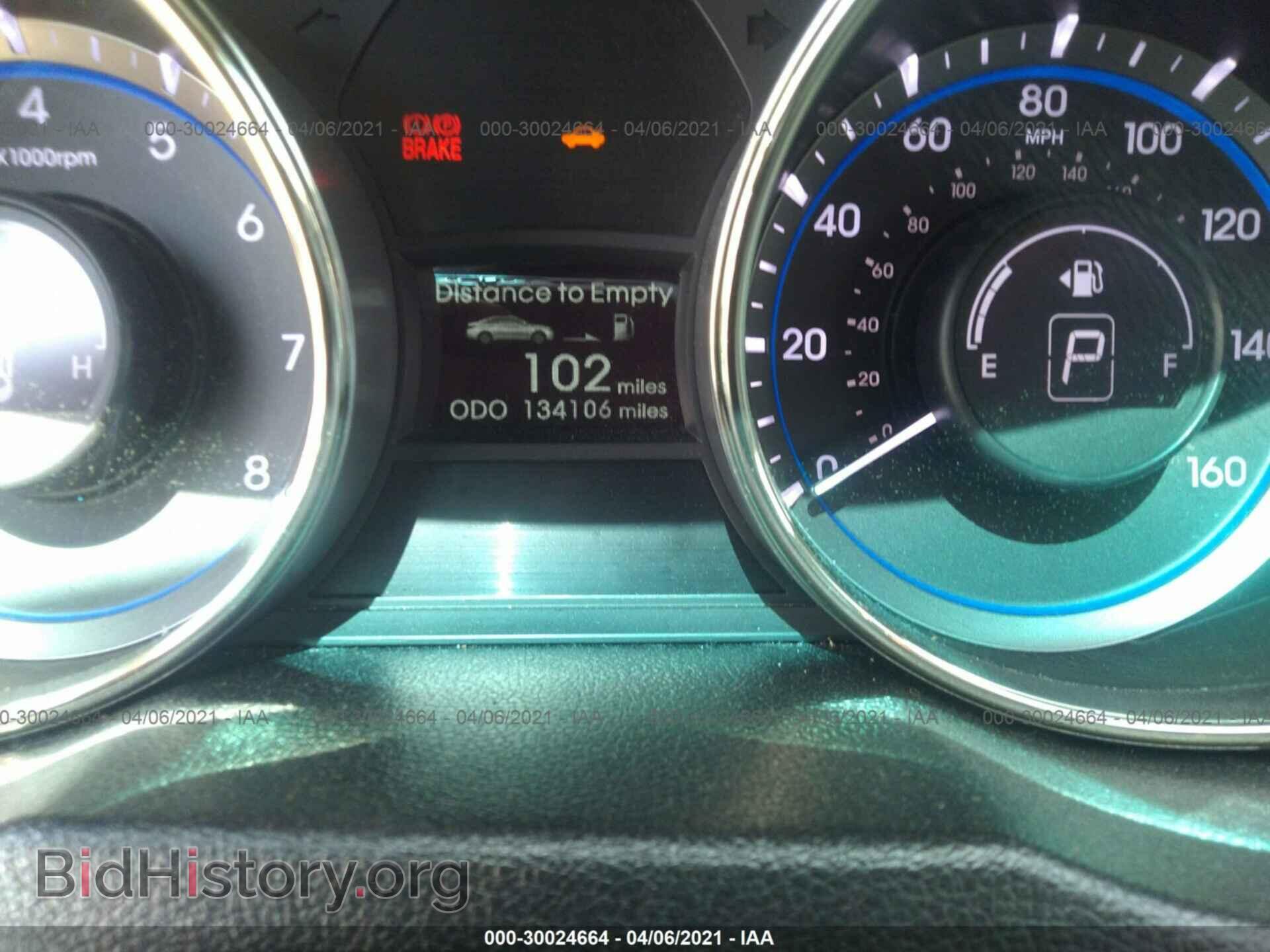 2012 HYUNDAI SONATA - VIN: 5NPEC4AC5CH446603 - Фото 7