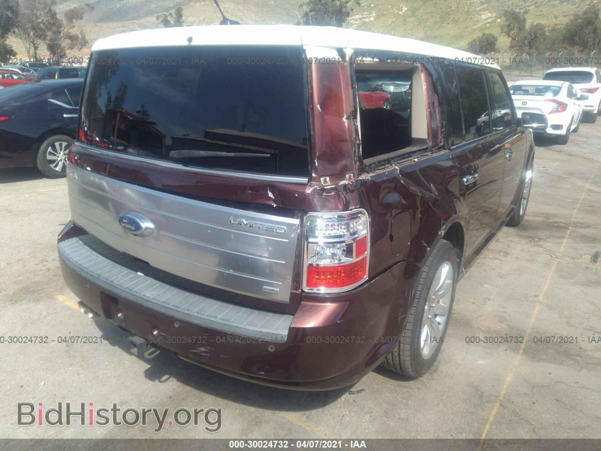 2009 FORD FLEX - VIN: 2FMEK63C99BB07676 - Фото 4