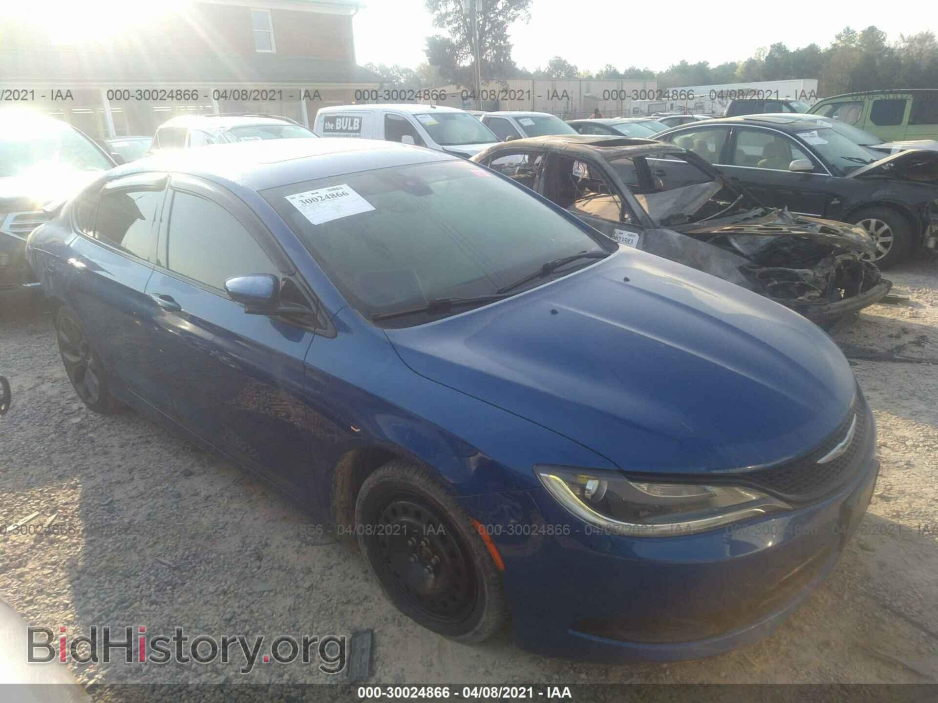 Фотография 1C3CCCBG9GN122504 - CHRYSLER 200 2016
