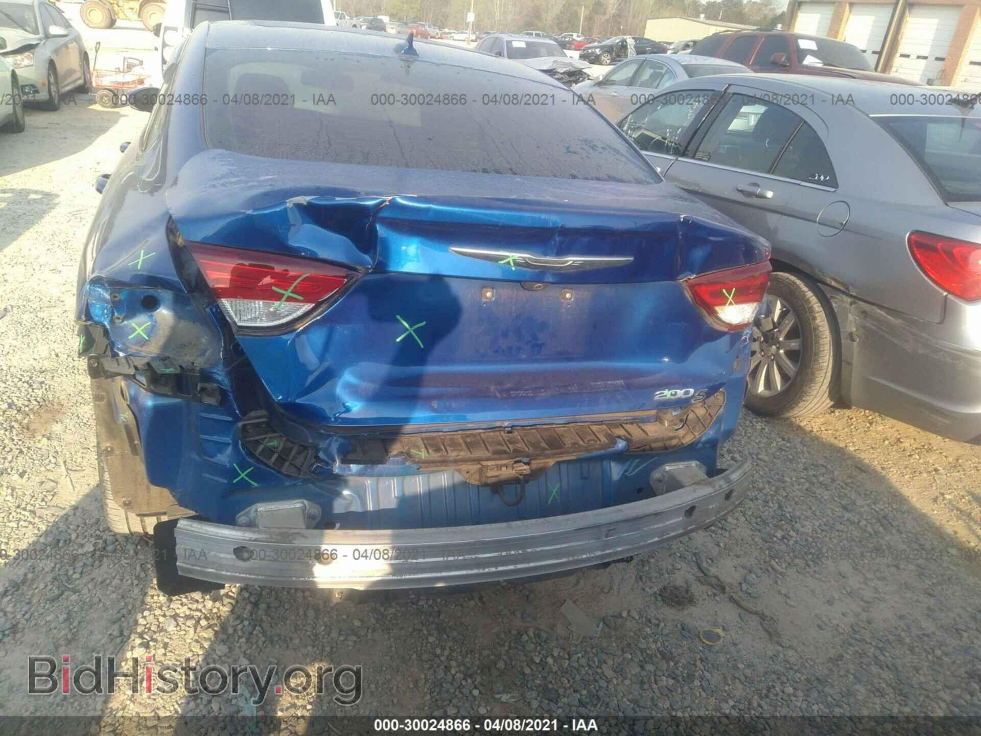 2016 CHRYSLER 200 - VIN: 1C3CCCBG9GN122504 - Фото 6