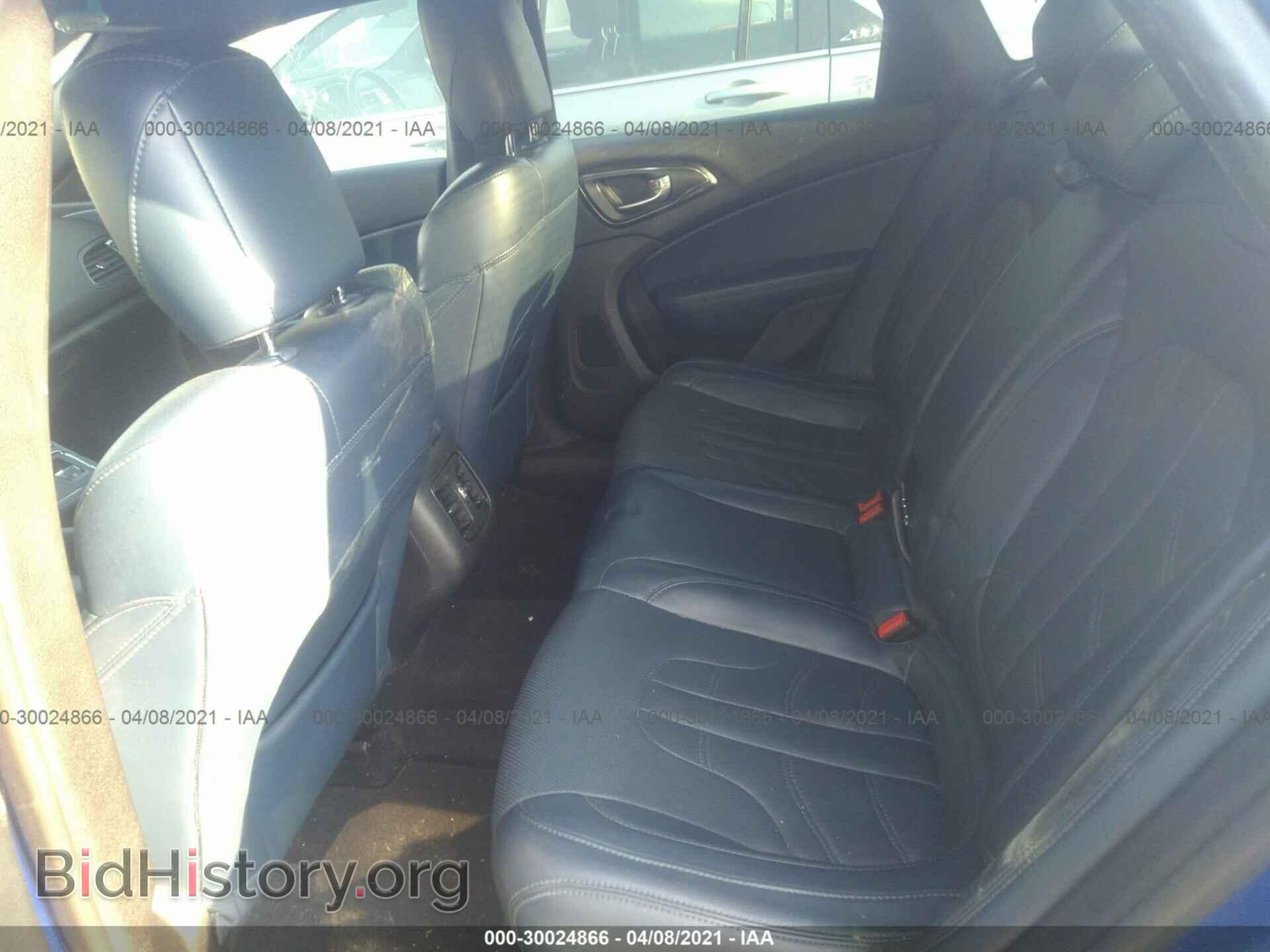 2016 CHRYSLER 200 - VIN: 1C3CCCBG9GN122504 - Фото 8