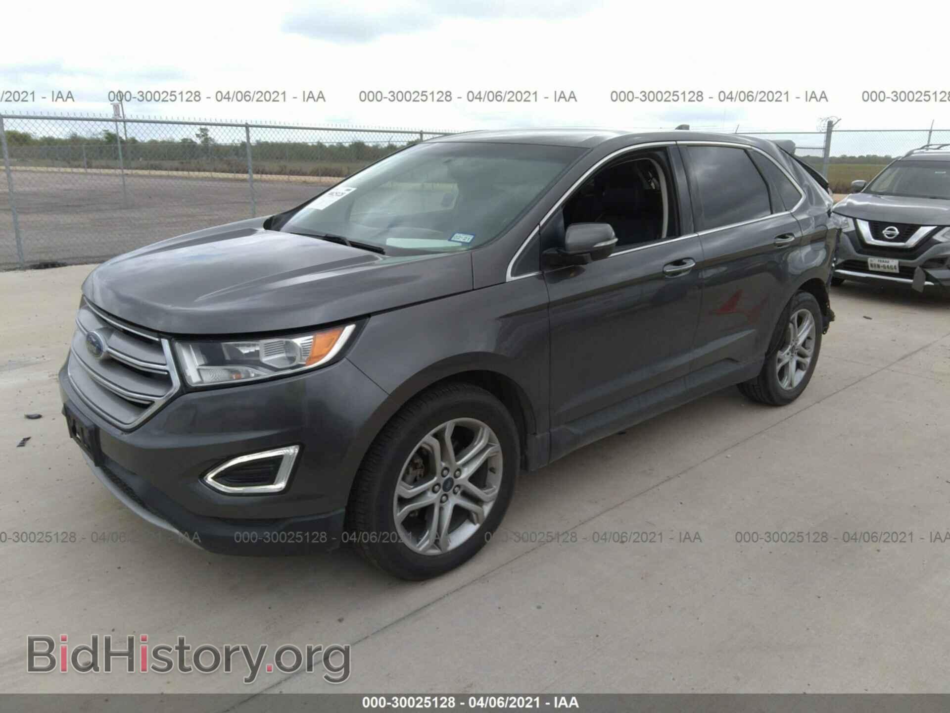 2015 FORD EDGE - VIN: 2FMTK3K92FBC32767 - Фото 2